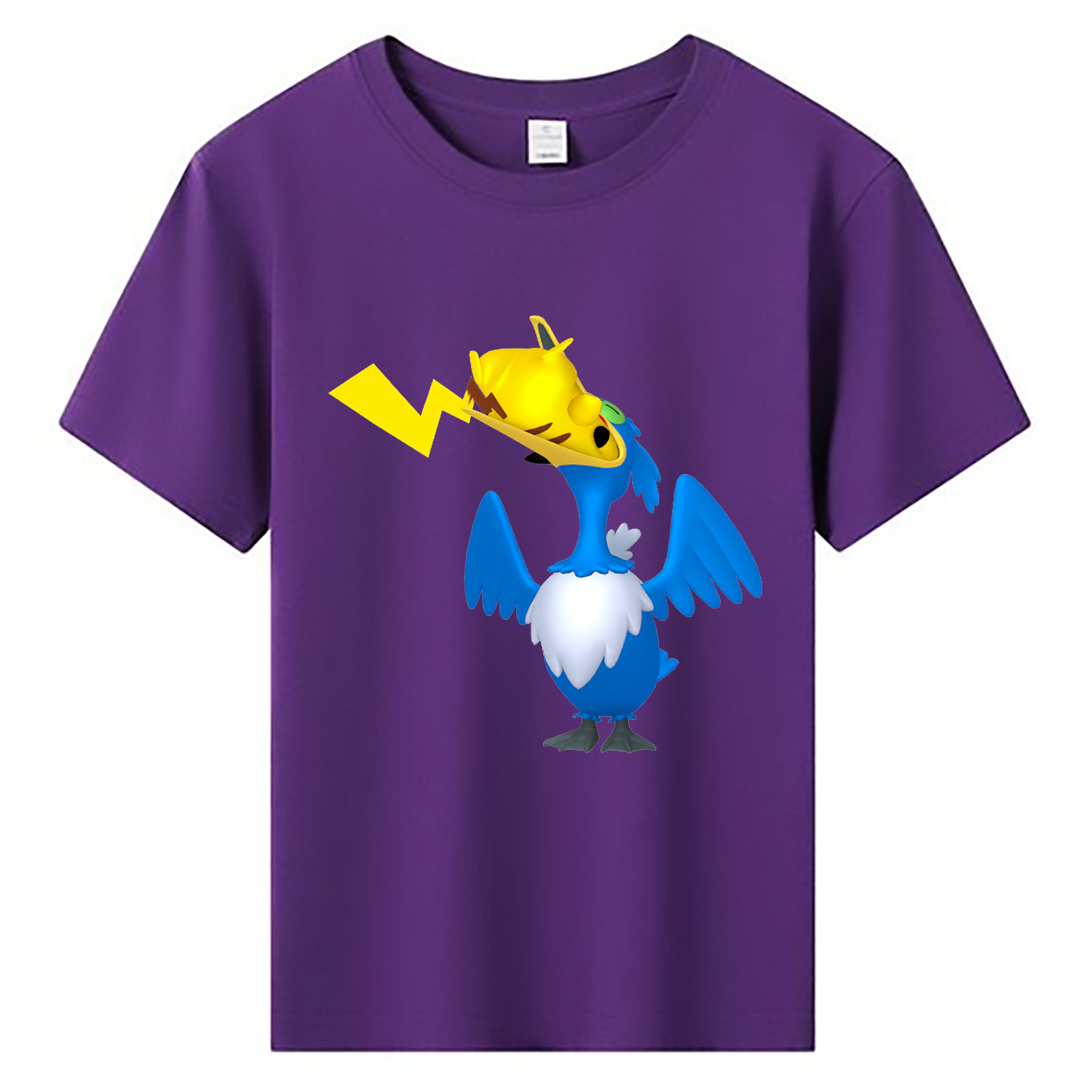 （画像用） ポケットモンスター Pokémon 綿100％キッズTシャツ（フロントプリント）