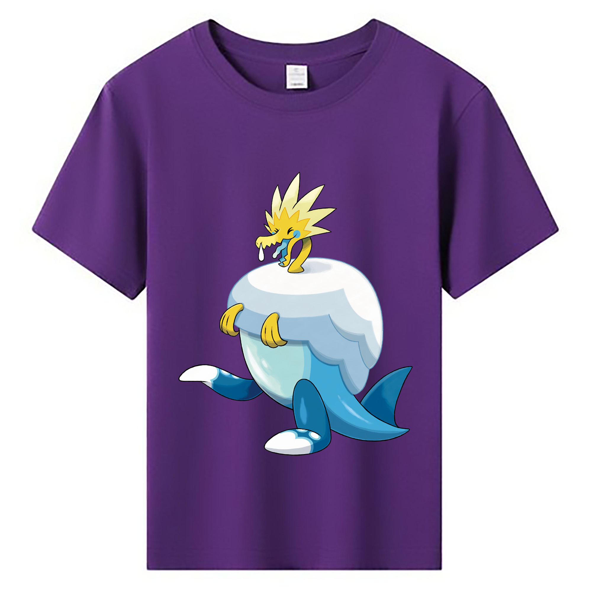 （画像用） ポケットモンスター Pokémon 綿100％キッズTシャツ（フロントプリント）