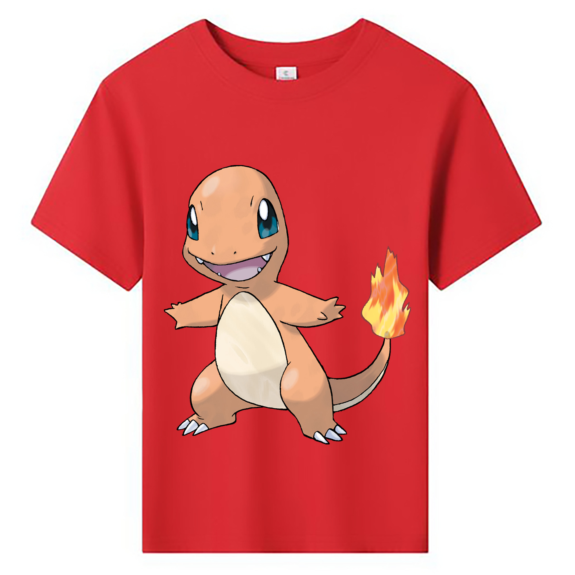 （画像用） ポケットモンスター Pokémon 綿100％キッズTシャツ（フロントプリント）
