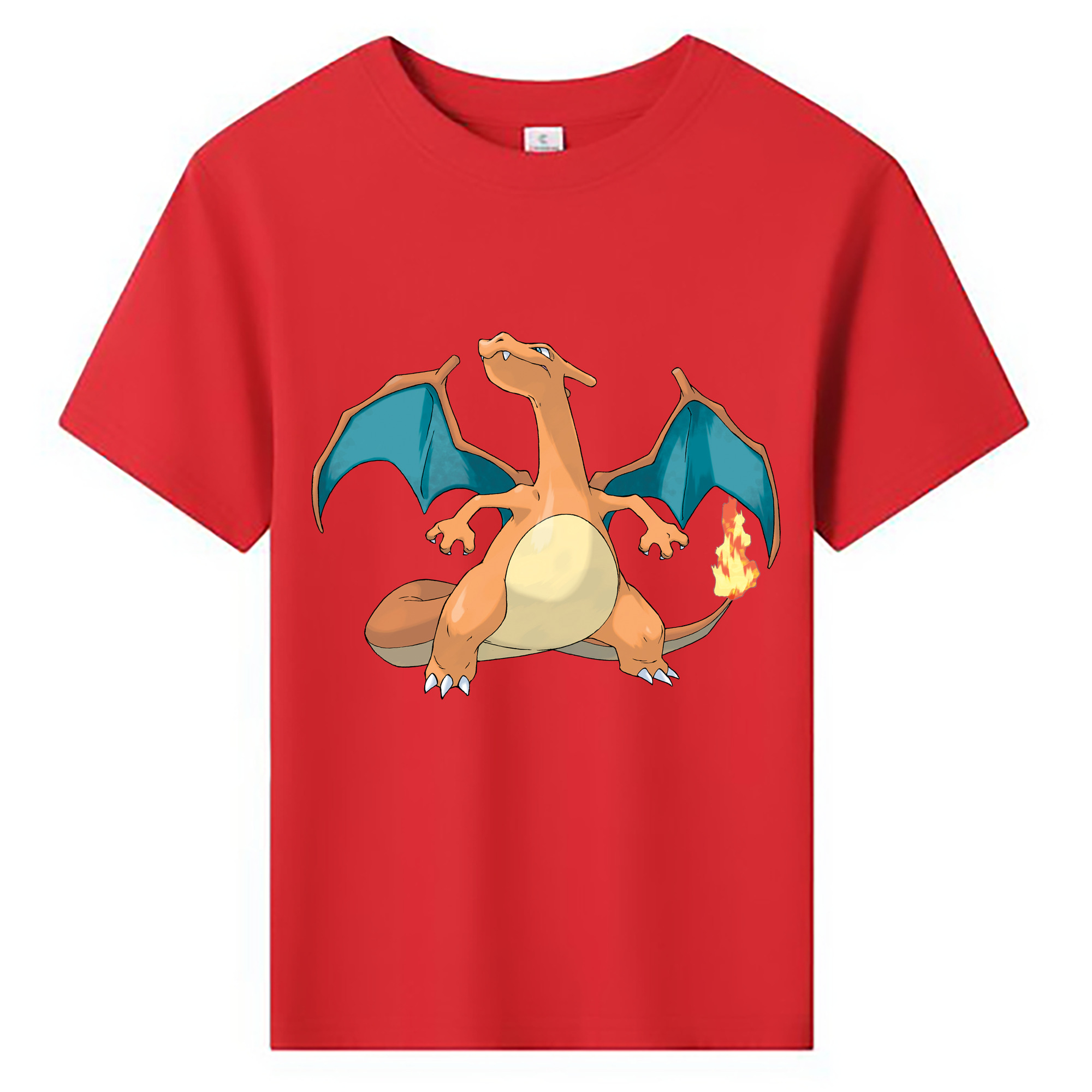 （画像用） ポケットモンスター Pokémon 綿100％キッズTシャツ（フロントプリント）