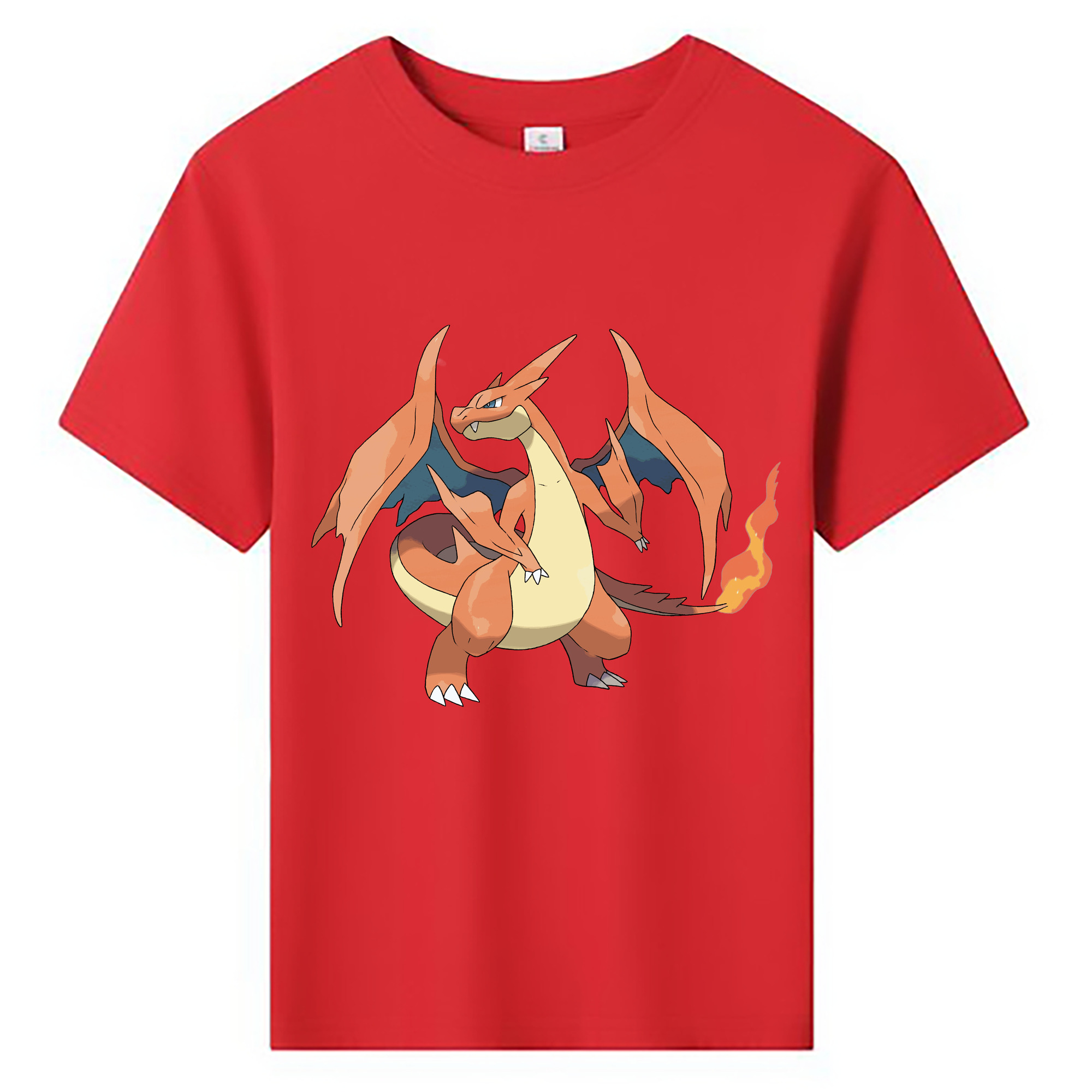 （画像用） ポケットモンスター Pokémon 綿100％キッズTシャツ（フロントプリント）