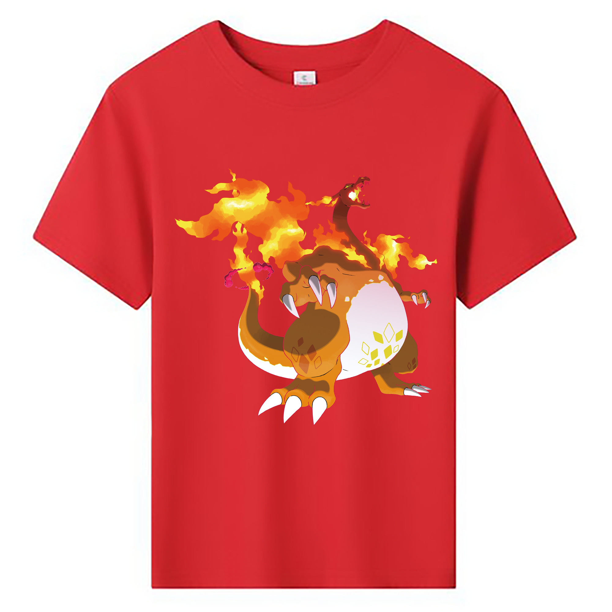 （画像用） ポケットモンスター Pokémon 綿100％キッズTシャツ（フロントプリント）