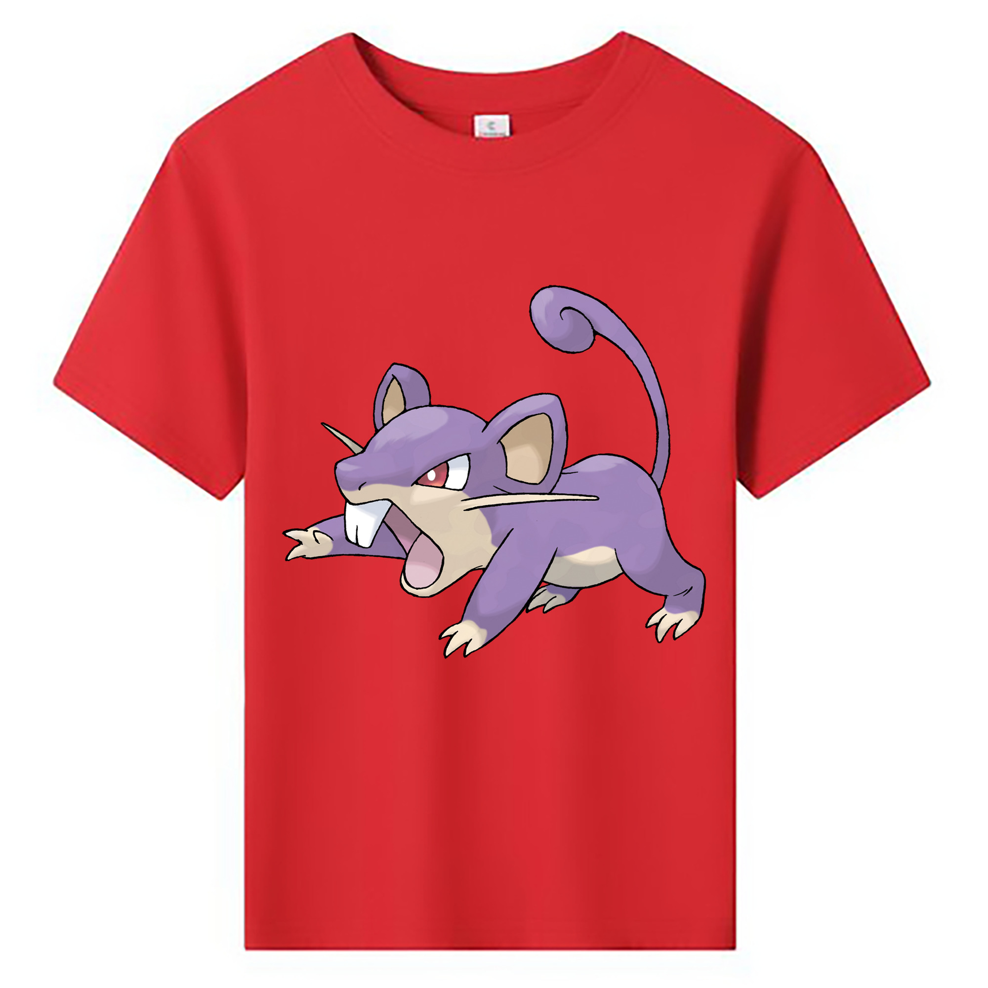 （画像用） ポケットモンスター Pokémon 綿100％キッズTシャツ（フロントプリント）