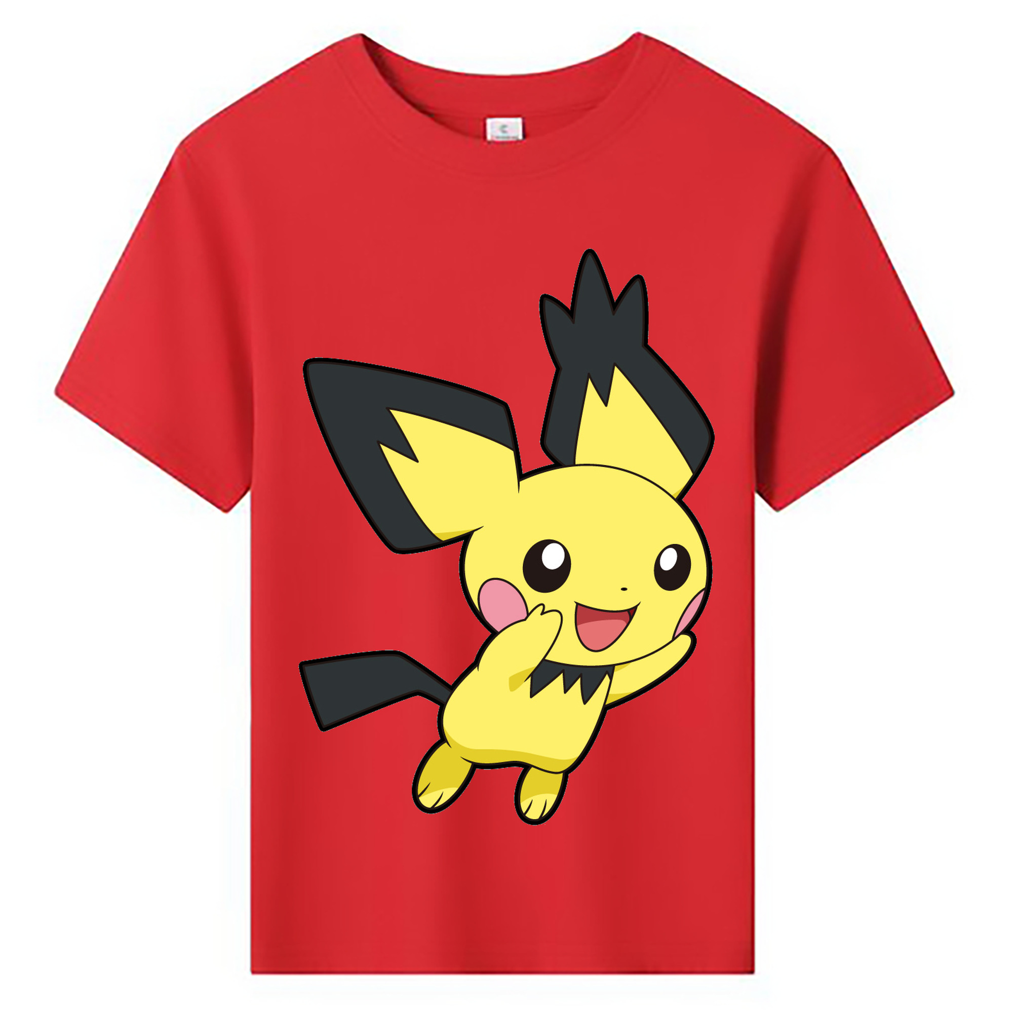 （画像用） ポケットモンスター Pokémon 綿100％キッズTシャツ（フロントプリント）