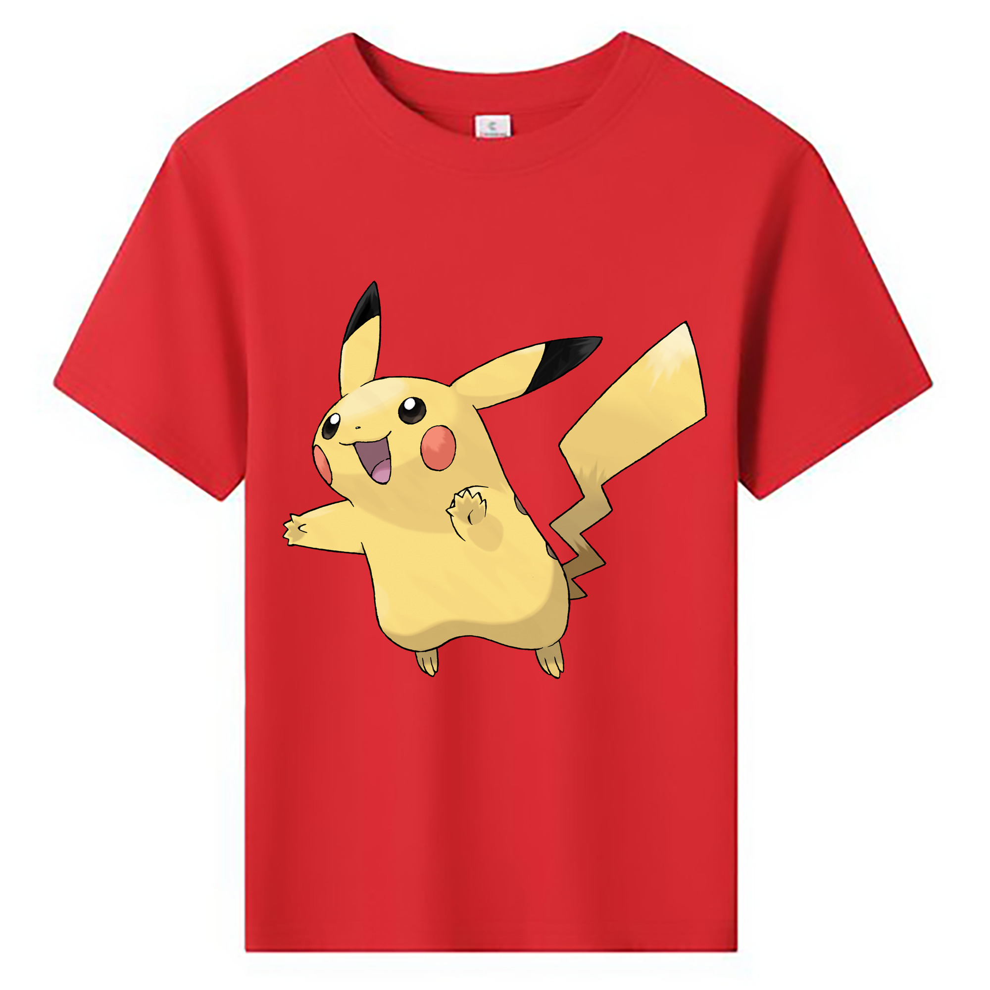 （画像用） ポケットモンスター Pokémon 綿100％キッズTシャツ（フロントプリント）