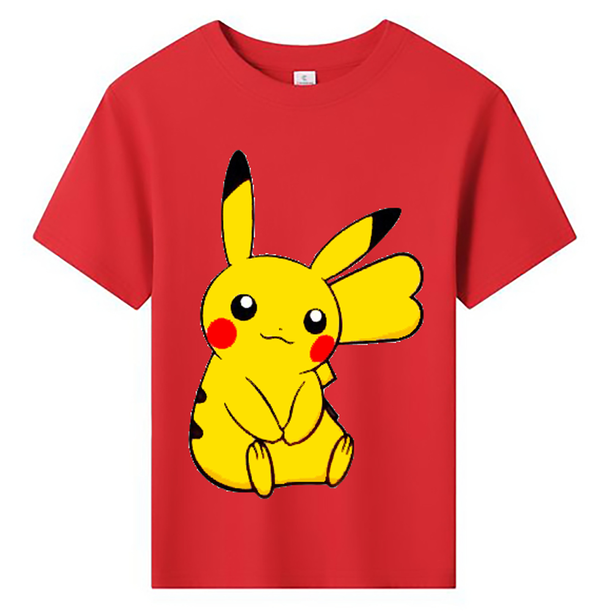 （画像用） ポケットモンスター Pokémon 綿100％キッズTシャツ（フロントプリント）