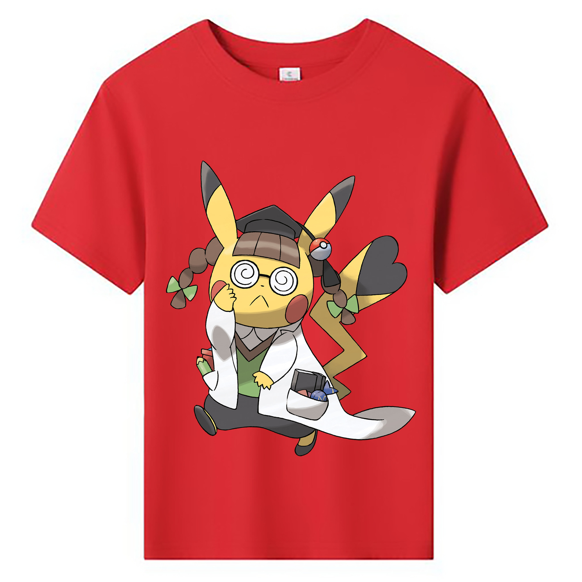 （画像用） ポケットモンスター Pokémon 綿100％キッズTシャツ（フロントプリント）