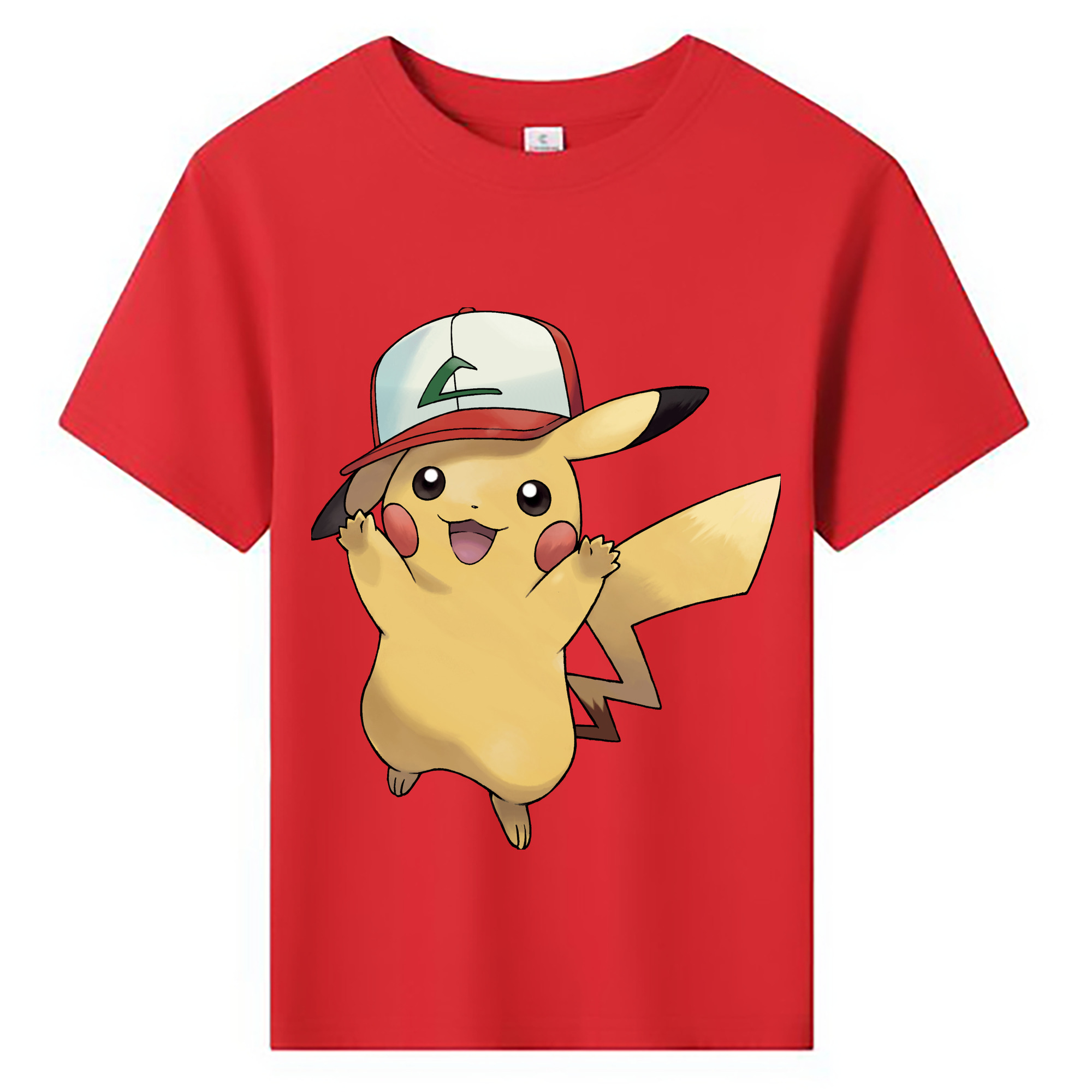 （画像用） ポケットモンスター Pokémon 綿100％キッズTシャツ（フロントプリント）