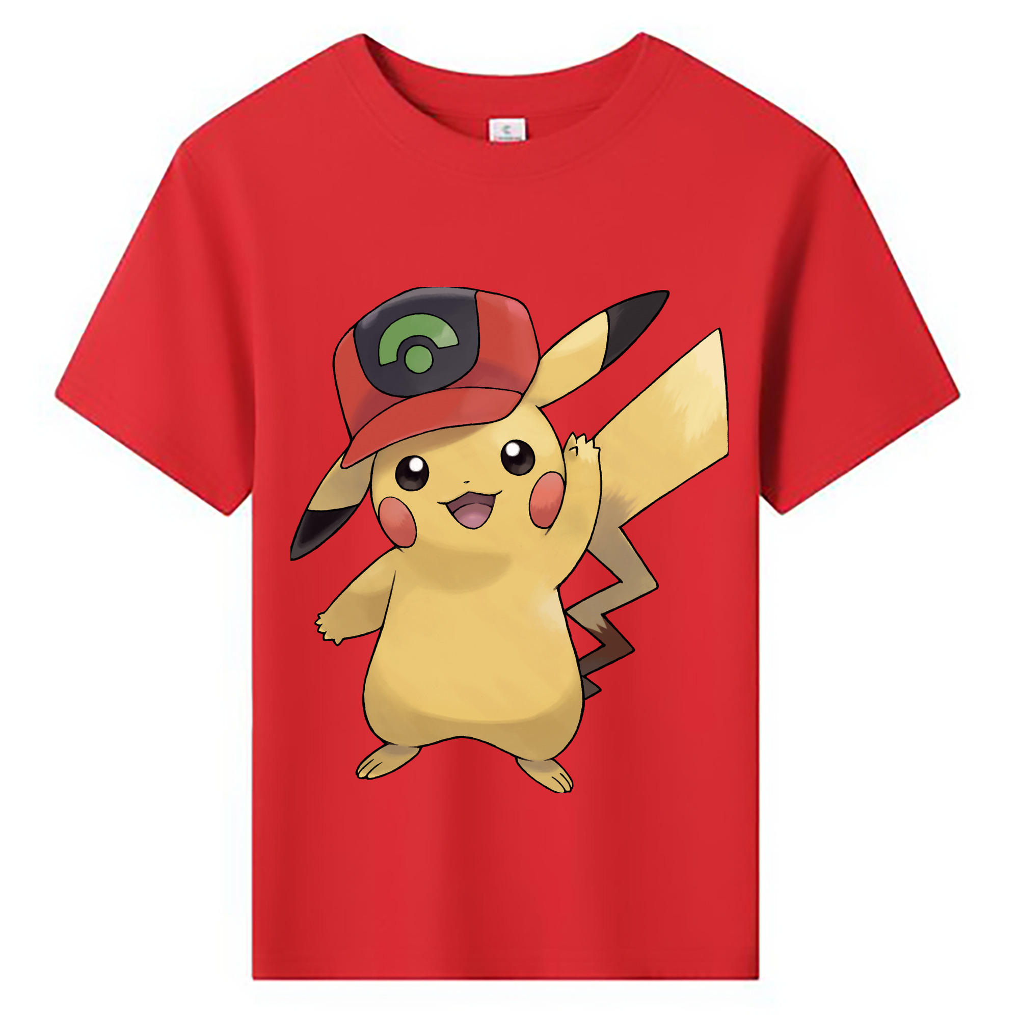 （画像用） ポケットモンスター Pokémon 綿100％キッズTシャツ（フロントプリント）