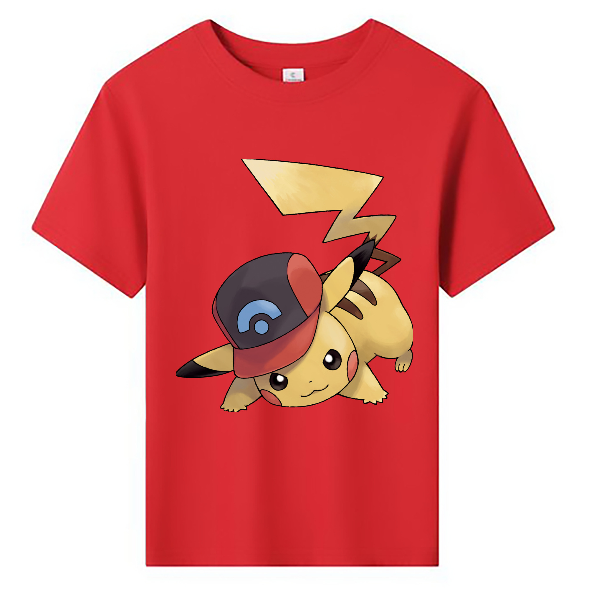 （画像用） ポケットモンスター Pokémon 綿100％キッズTシャツ（フロントプリント）