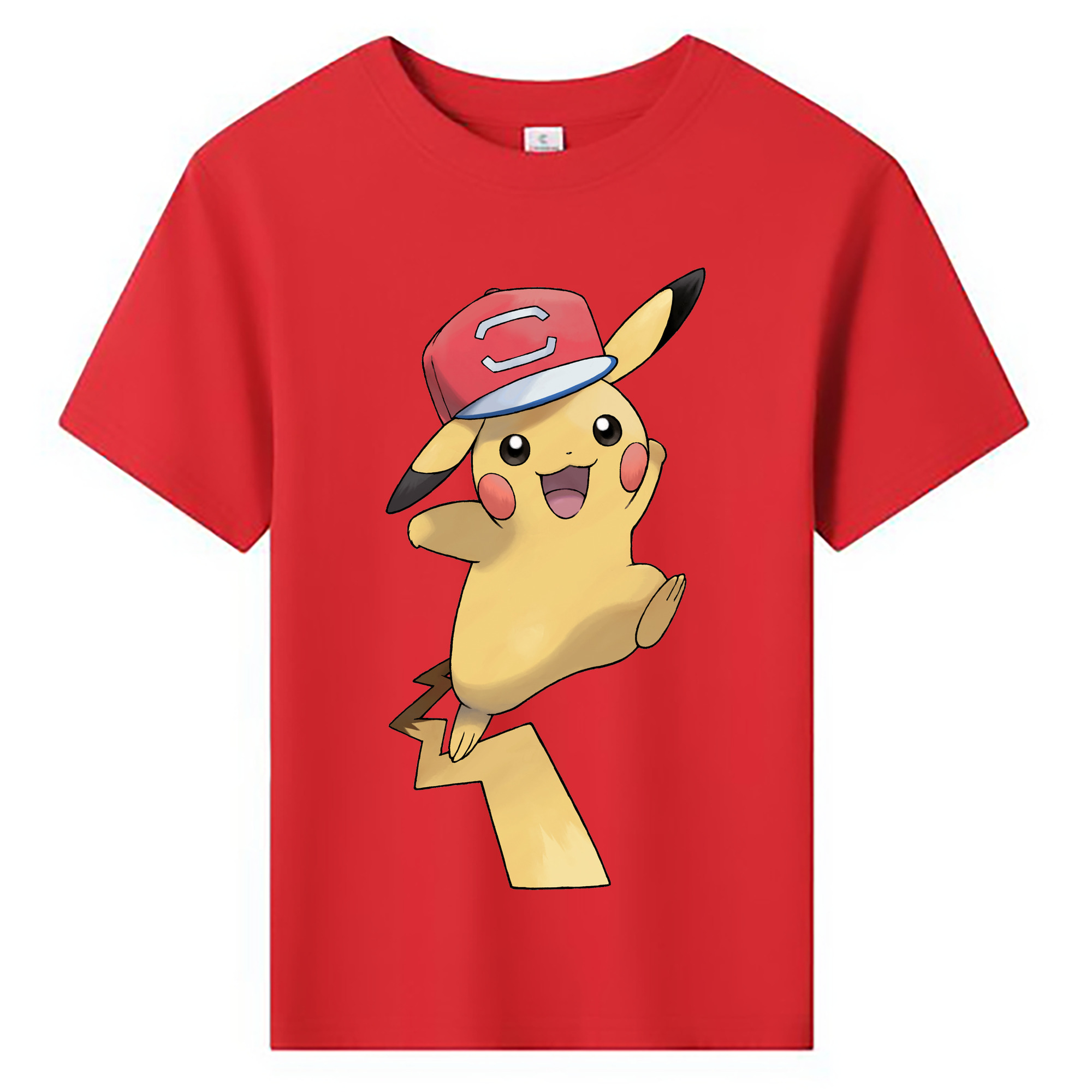 （画像用） ポケットモンスター Pokémon 綿100％キッズTシャツ（フロントプリント）