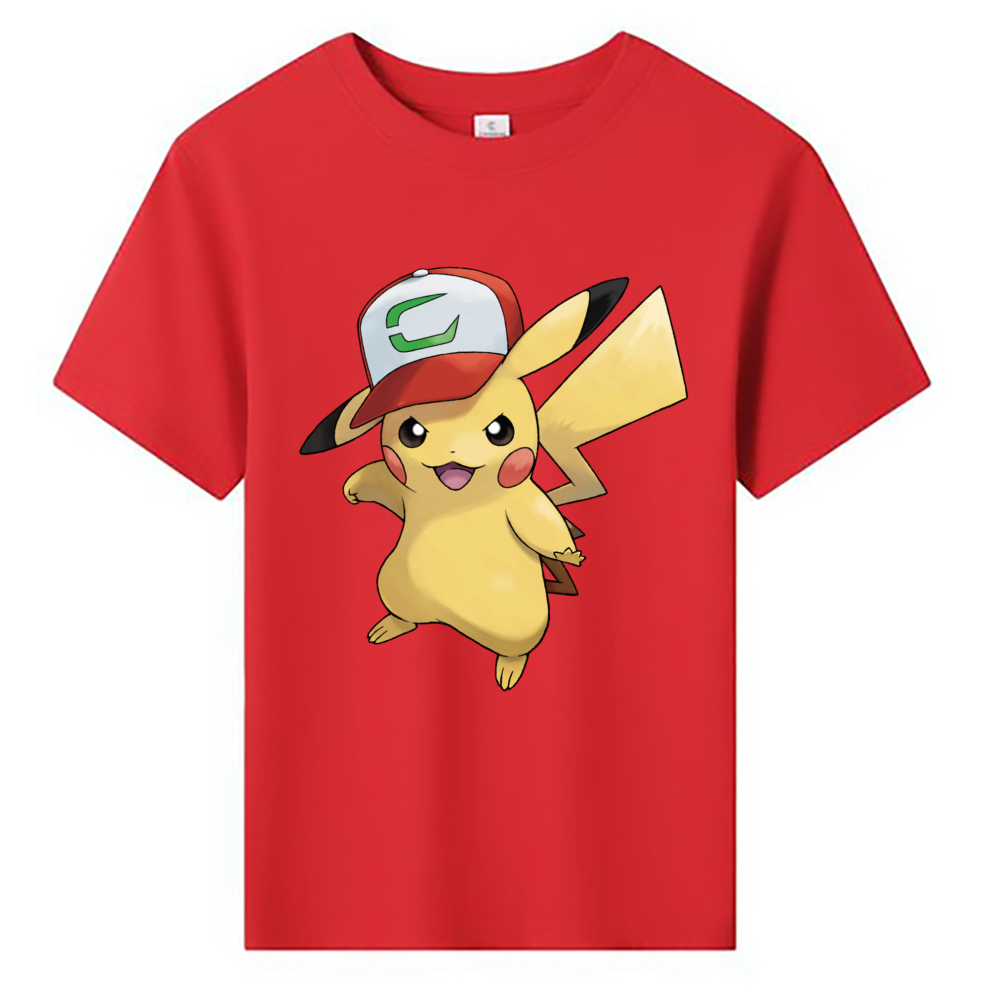 （画像用） ポケットモンスター Pokémon 綿100％キッズTシャツ（フロントプリント）