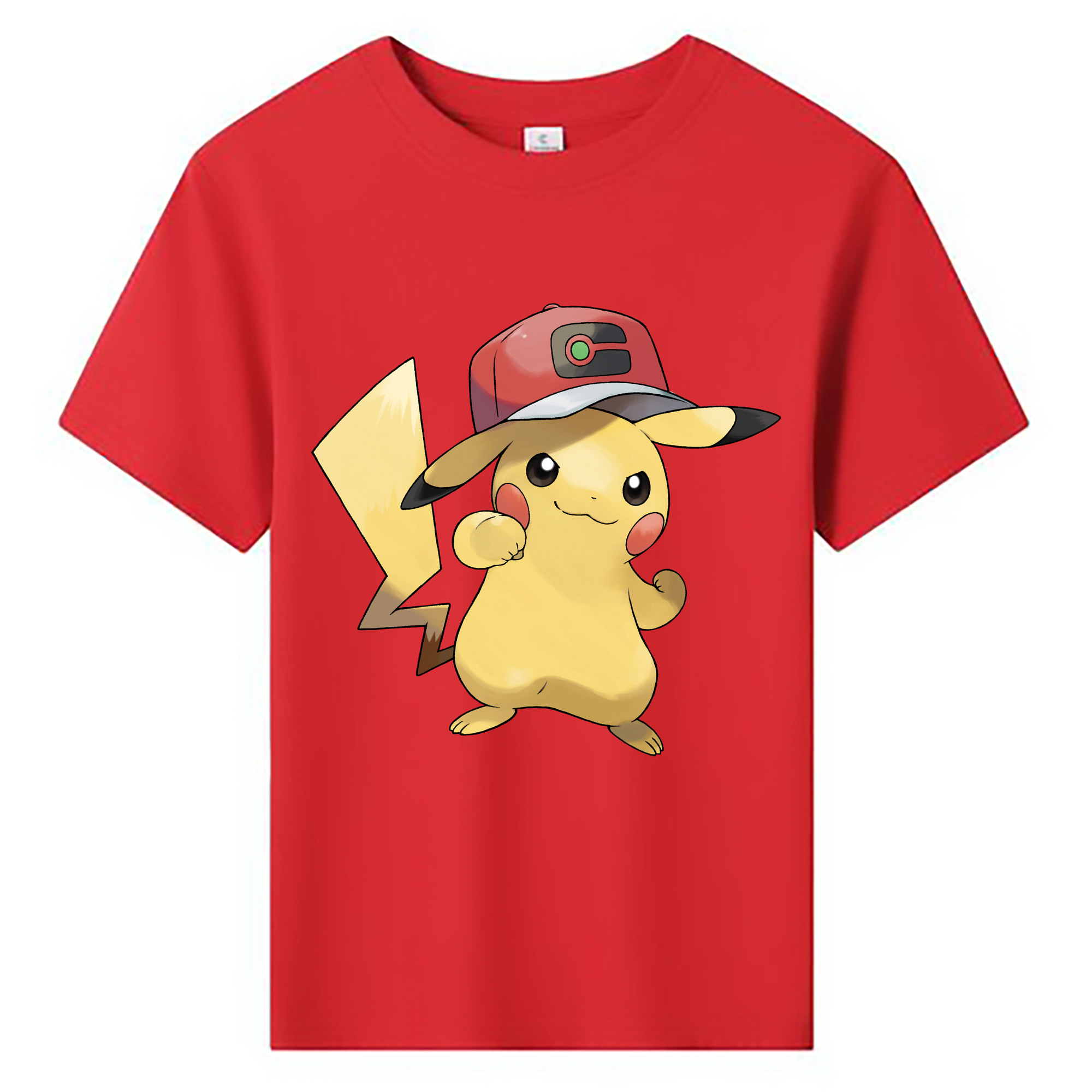 （画像用） ポケットモンスター Pokémon 綿100％キッズTシャツ（フロントプリント）