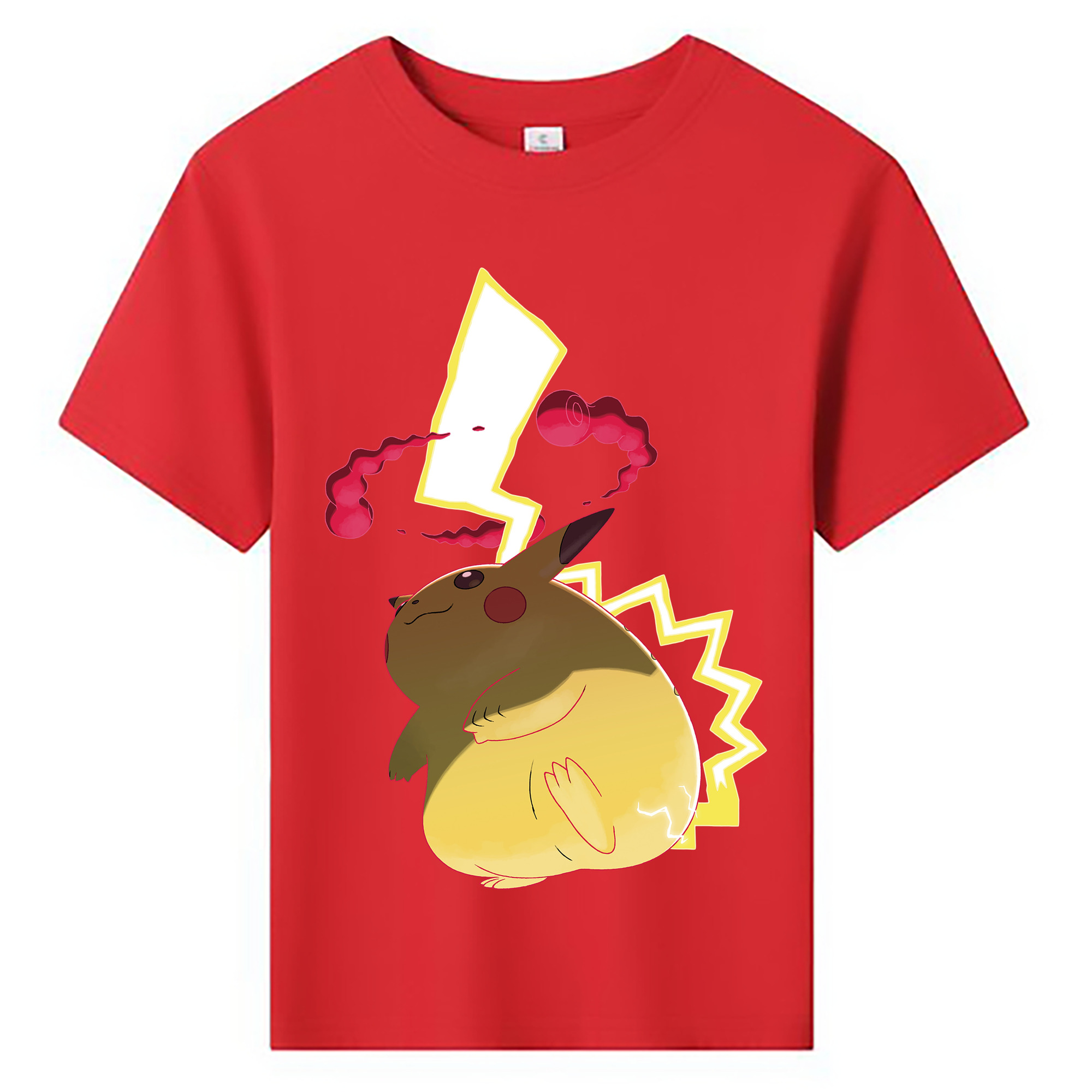 （画像用） ポケットモンスター Pokémon 綿100％キッズTシャツ（フロントプリント）