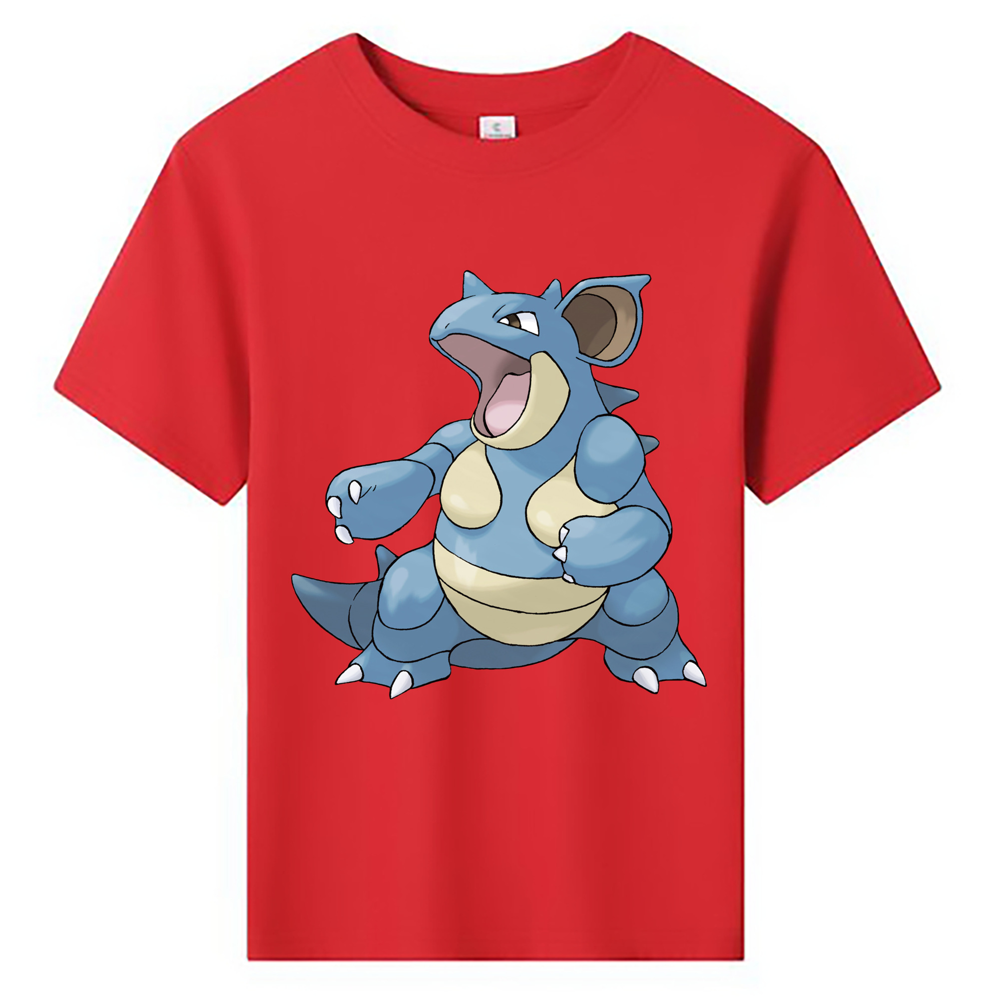 （画像用） ポケットモンスター Pokémon 綿100％キッズTシャツ（フロントプリント）