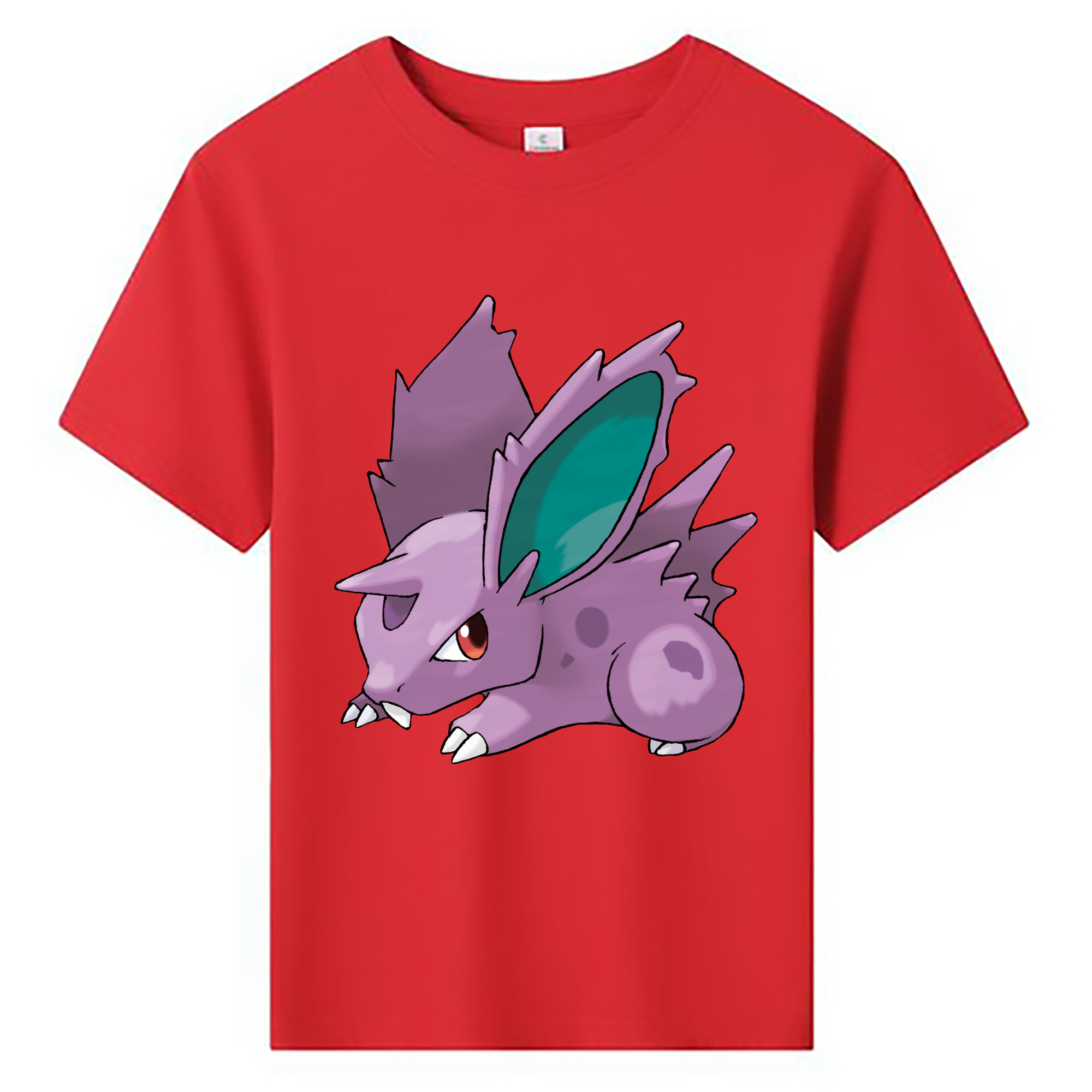 （画像用） ポケットモンスター Pokémon 綿100％キッズTシャツ（フロントプリント）