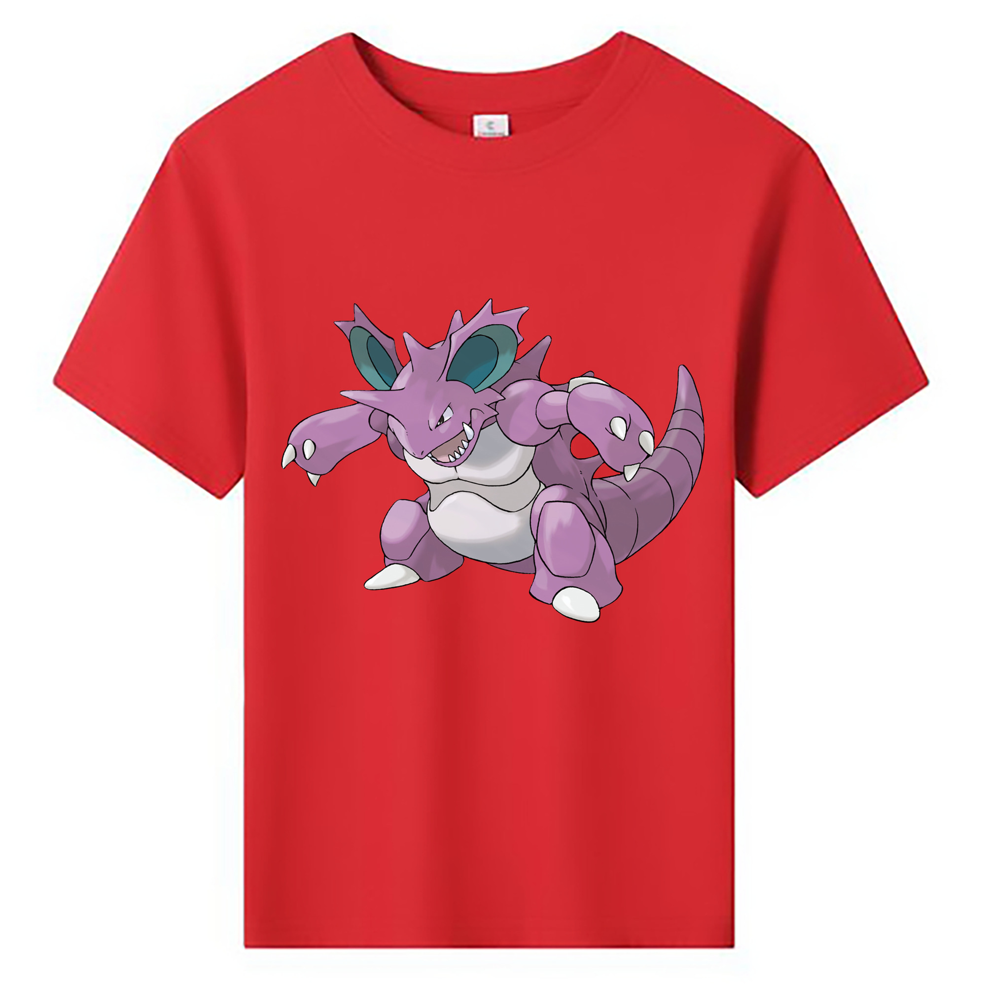 （画像用） ポケットモンスター Pokémon 綿100％キッズTシャツ（フロントプリント）