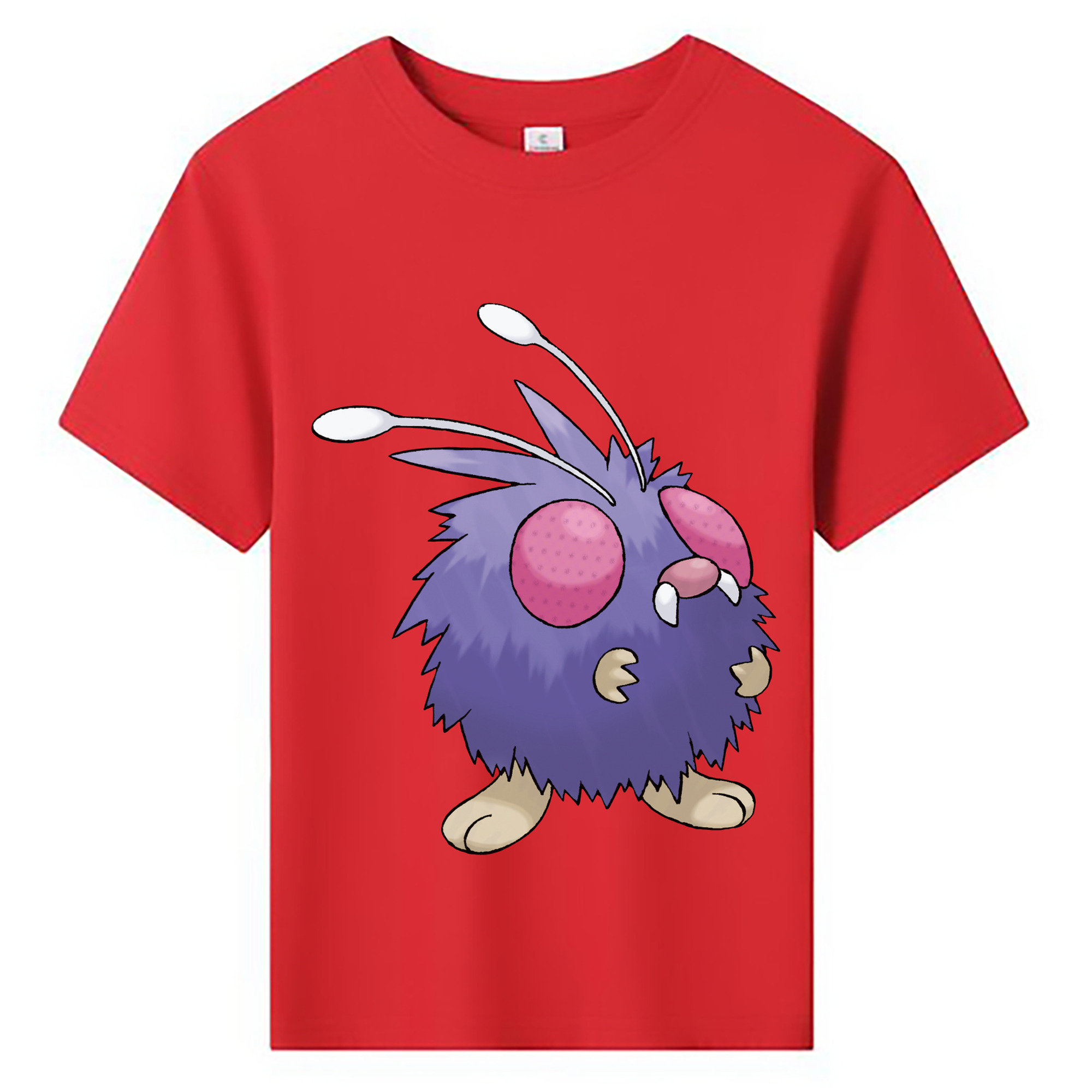 （画像用） ポケットモンスター Pokémon 綿100％キッズTシャツ（フロントプリント）
