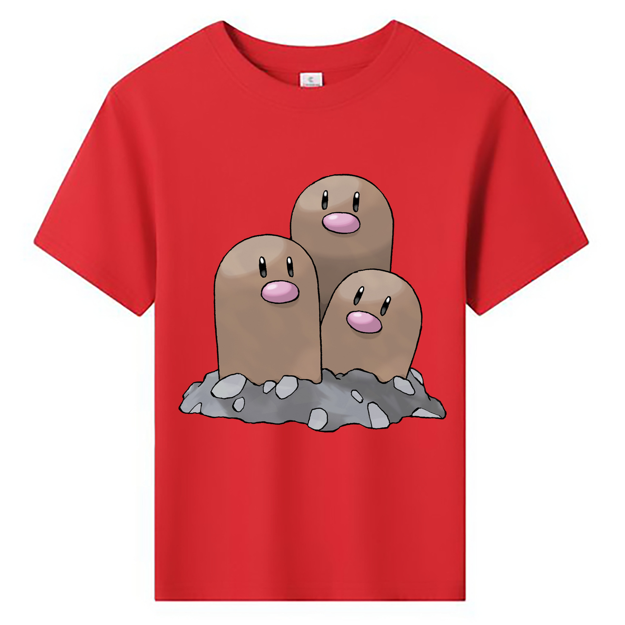 （画像用） ポケットモンスター Pokémon 綿100％キッズTシャツ（フロントプリント）