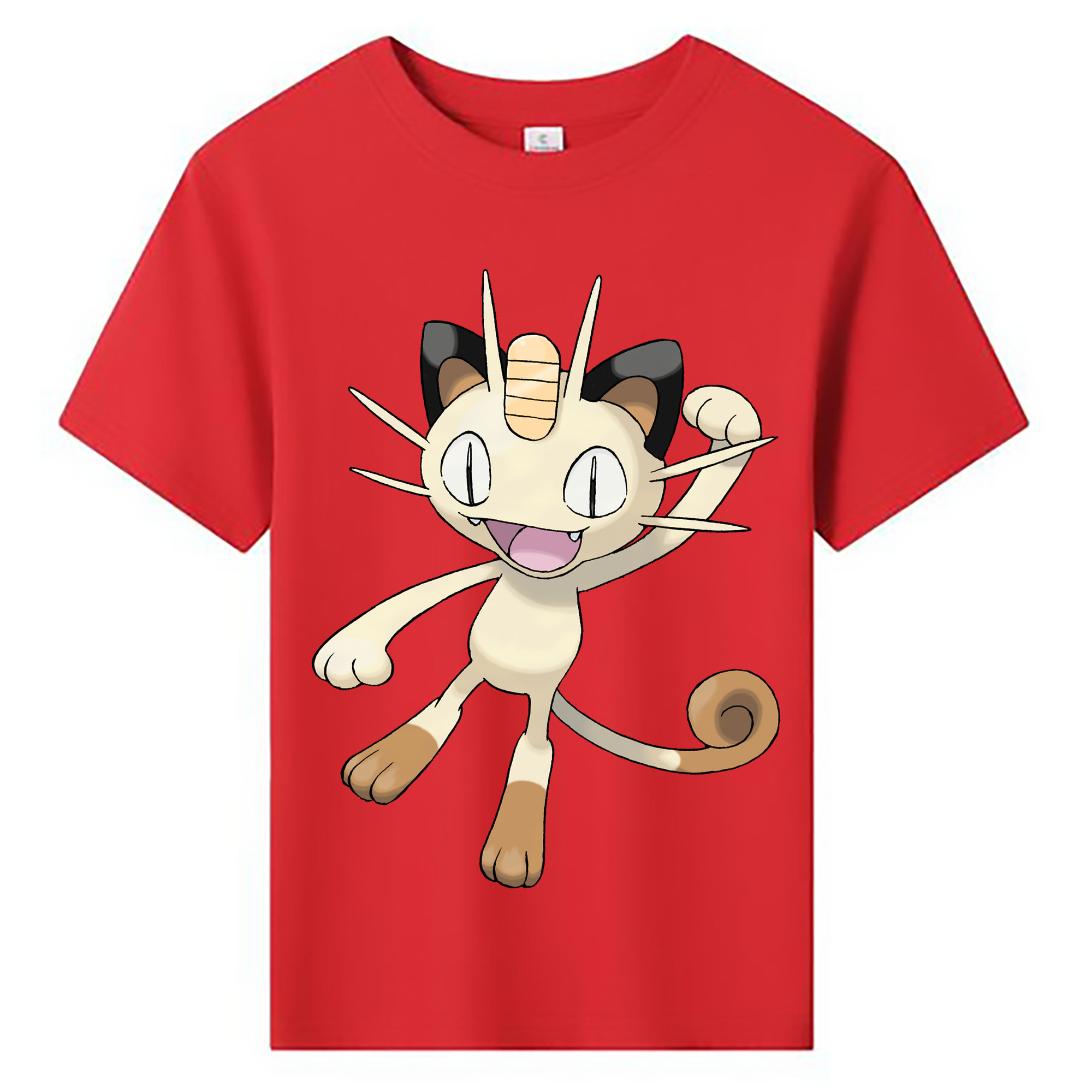 （画像用） ポケットモンスター Pokémon 綿100％キッズTシャツ（フロントプリント）