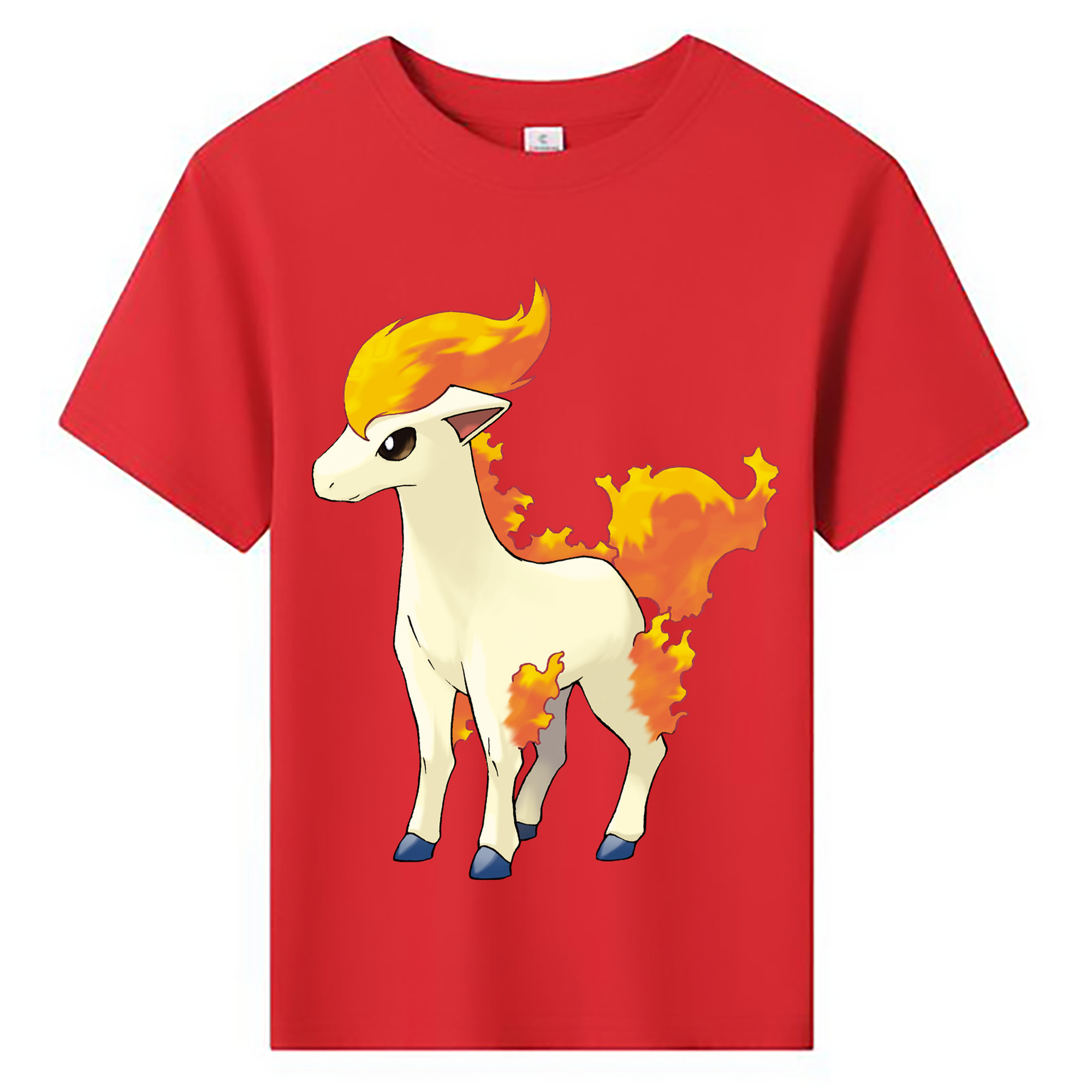 （画像用） ポケットモンスター Pokémon 綿100％キッズTシャツ（フロントプリント）