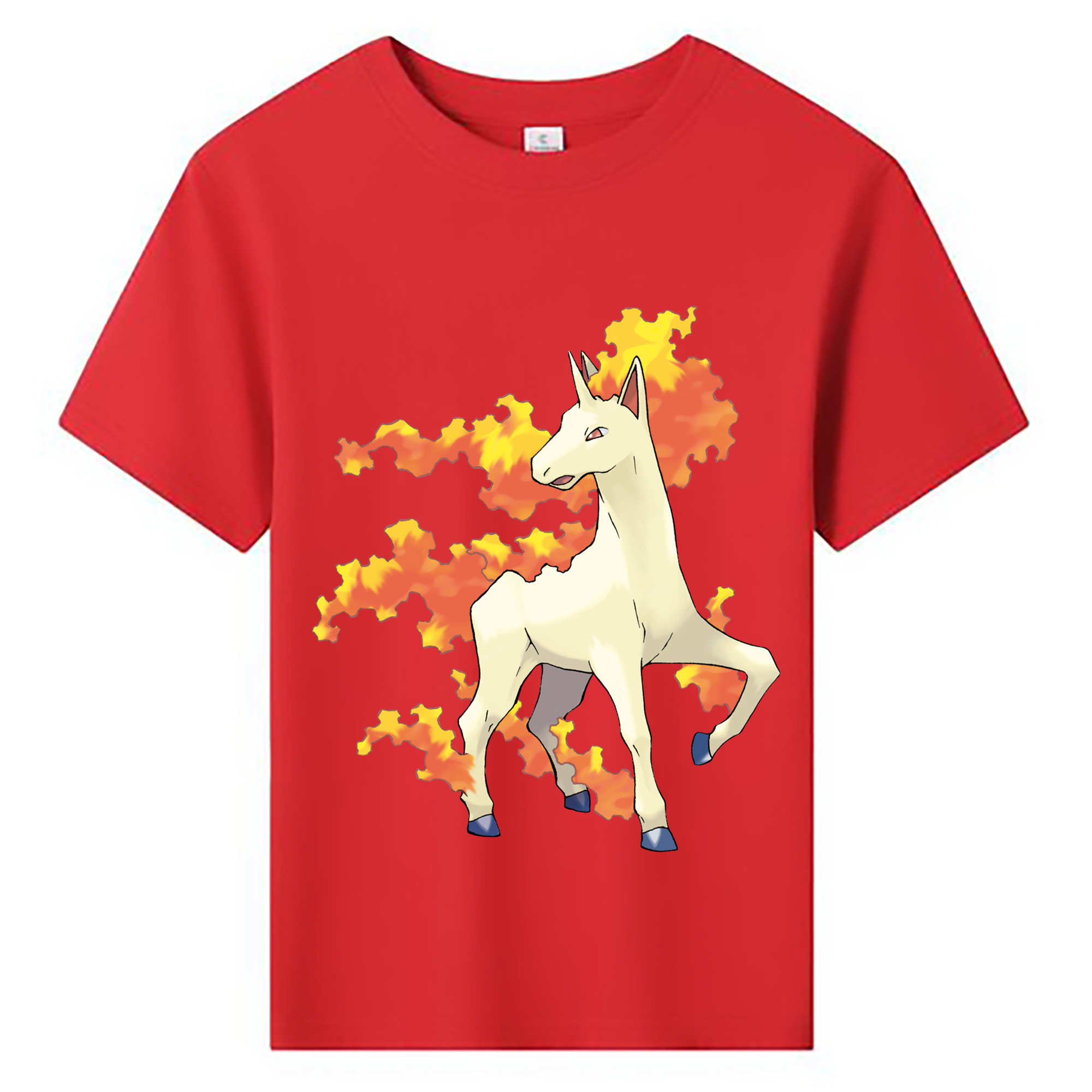 （画像用） ポケットモンスター Pokémon 綿100％キッズTシャツ（フロントプリント）