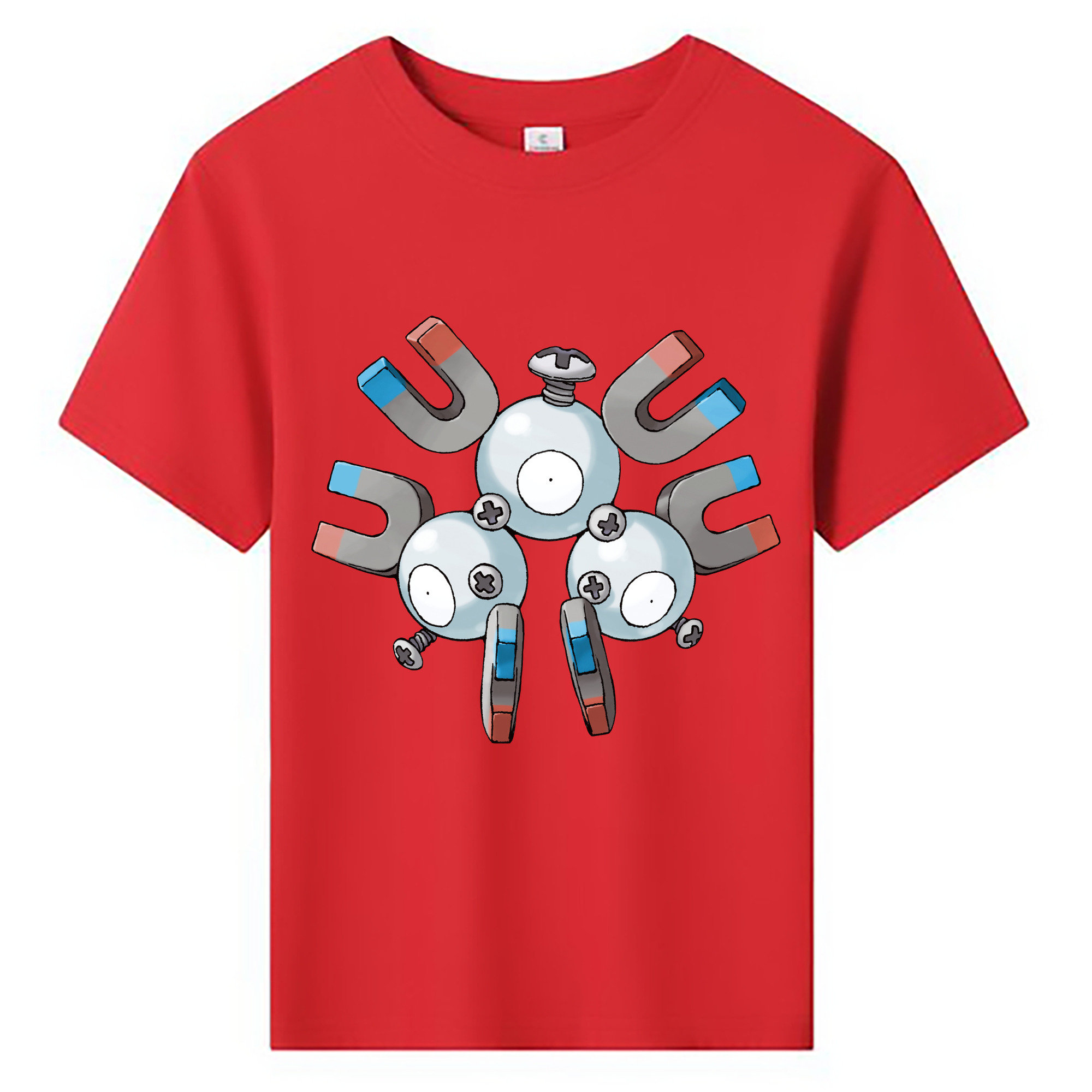 （画像用） ポケットモンスター Pokémon 綿100％キッズTシャツ（フロントプリント）