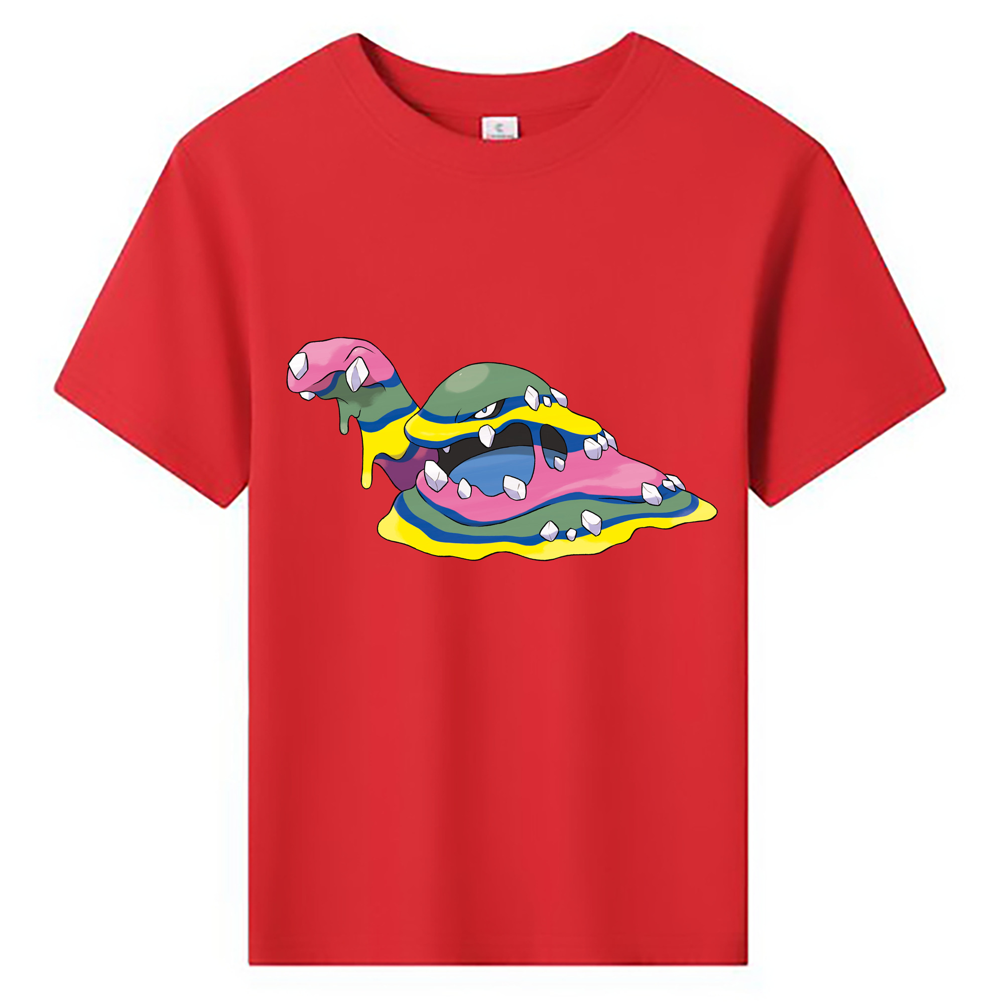 （画像用） ポケットモンスター Pokémon 綿100％キッズTシャツ（フロントプリント）