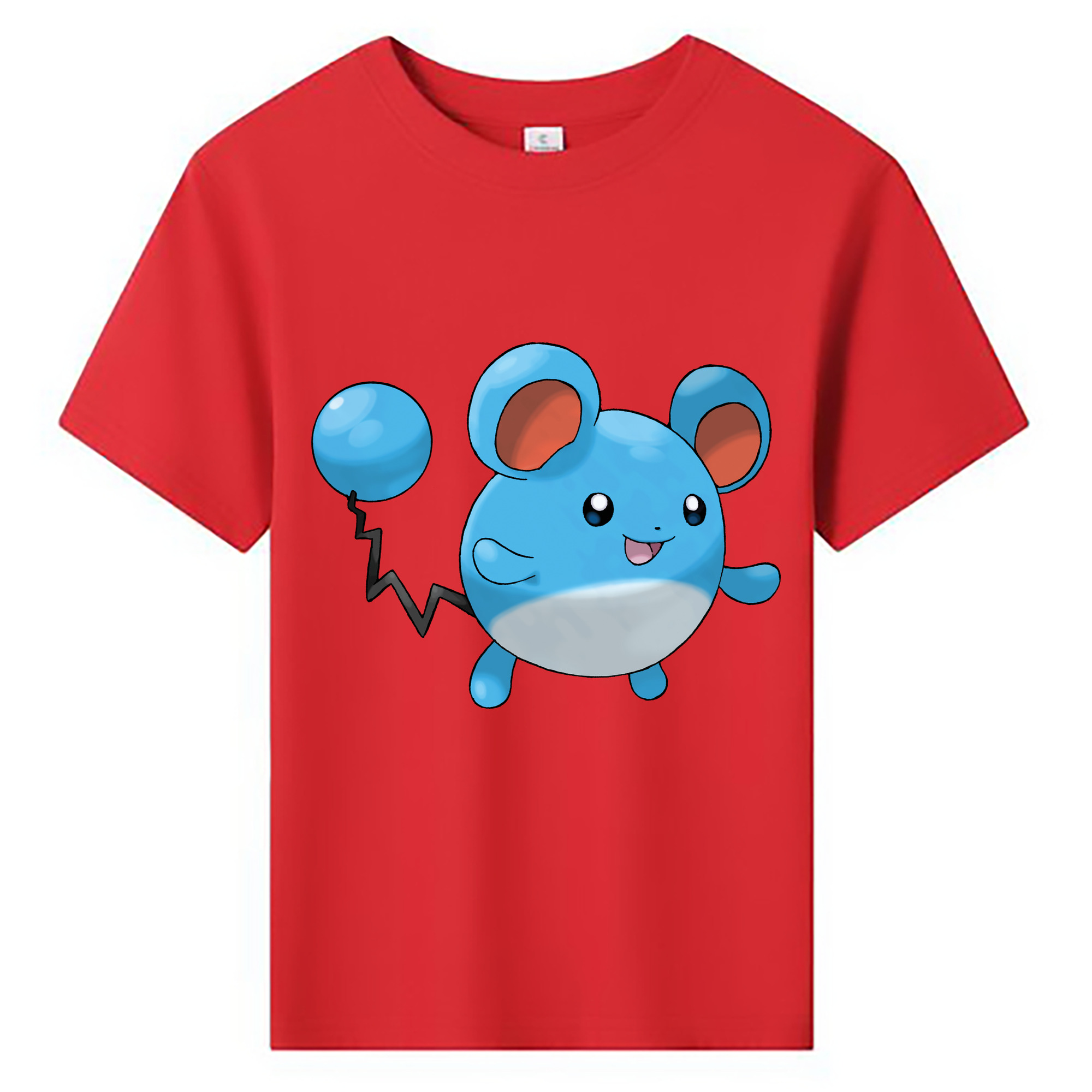 （画像用） ポケットモンスター Pokémon 綿100％キッズTシャツ（フロントプリント）