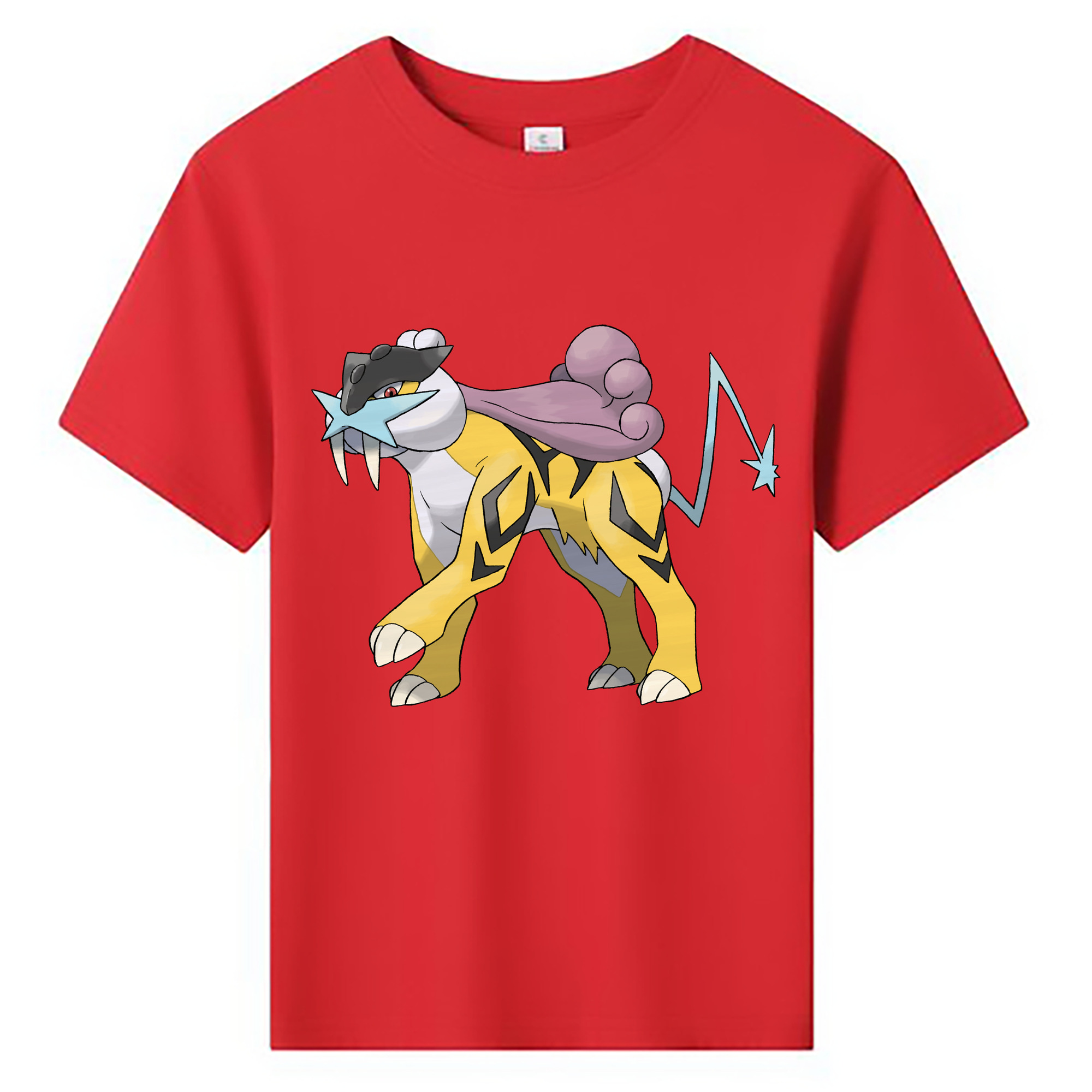 （画像用） ポケットモンスター Pokémon 綿100％キッズTシャツ（フロントプリント）