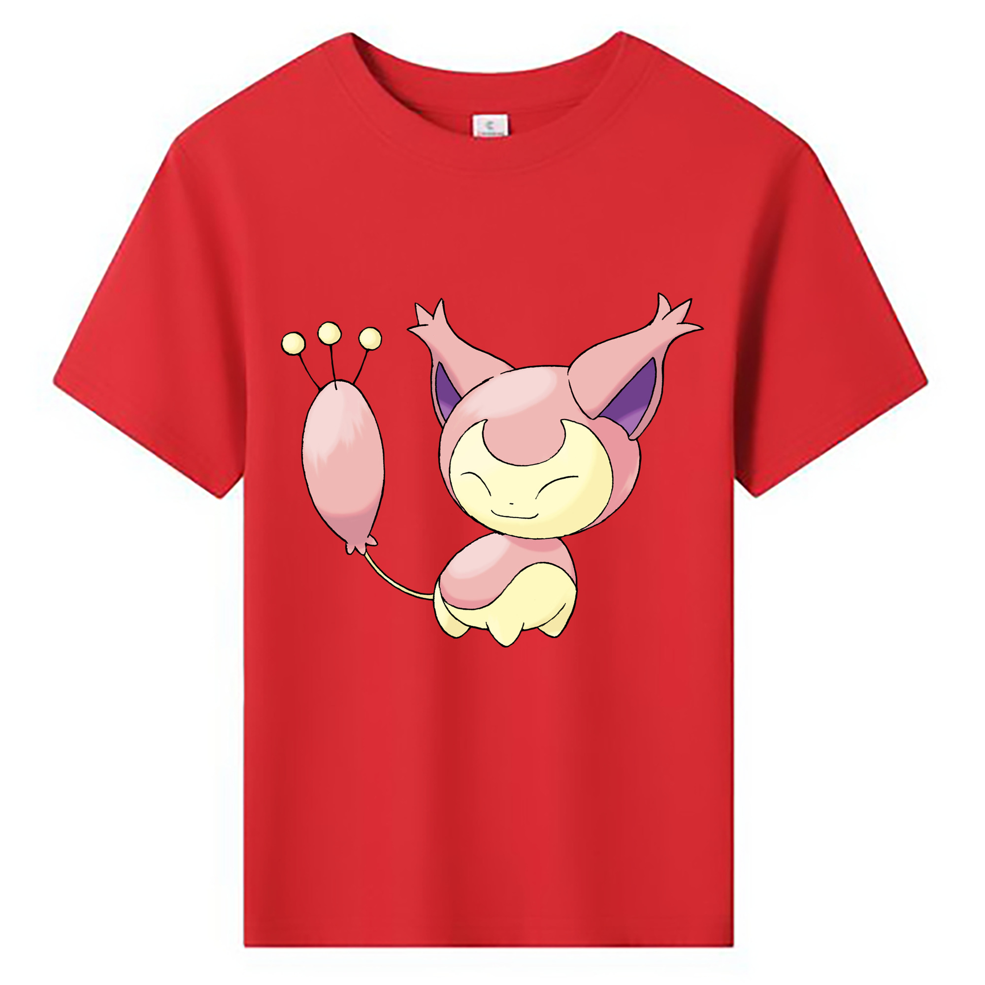（画像用） ポケットモンスター Pokémon 綿100％キッズTシャツ（フロントプリント）