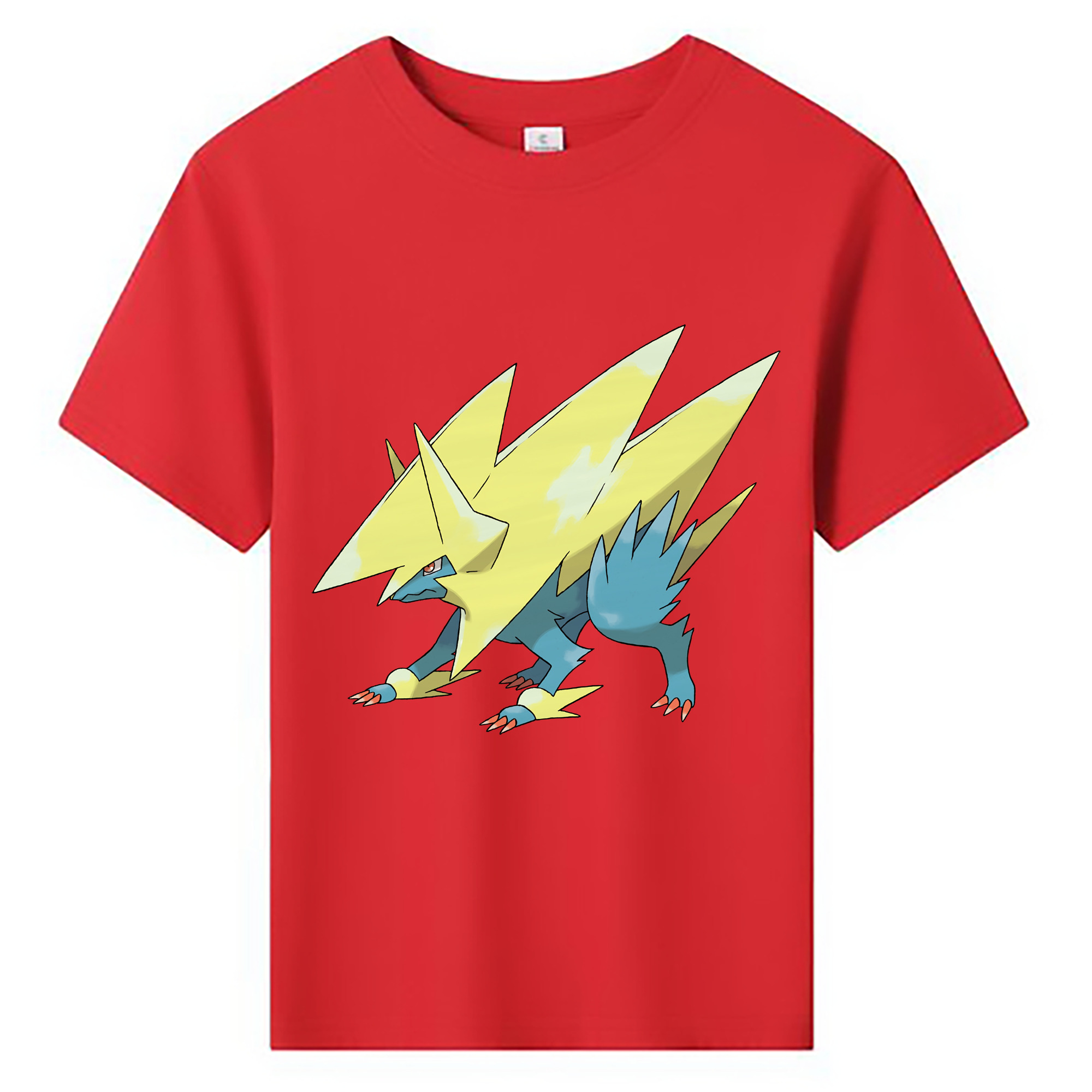 （画像用） ポケットモンスター Pokémon 綿100％キッズTシャツ（フロントプリント）