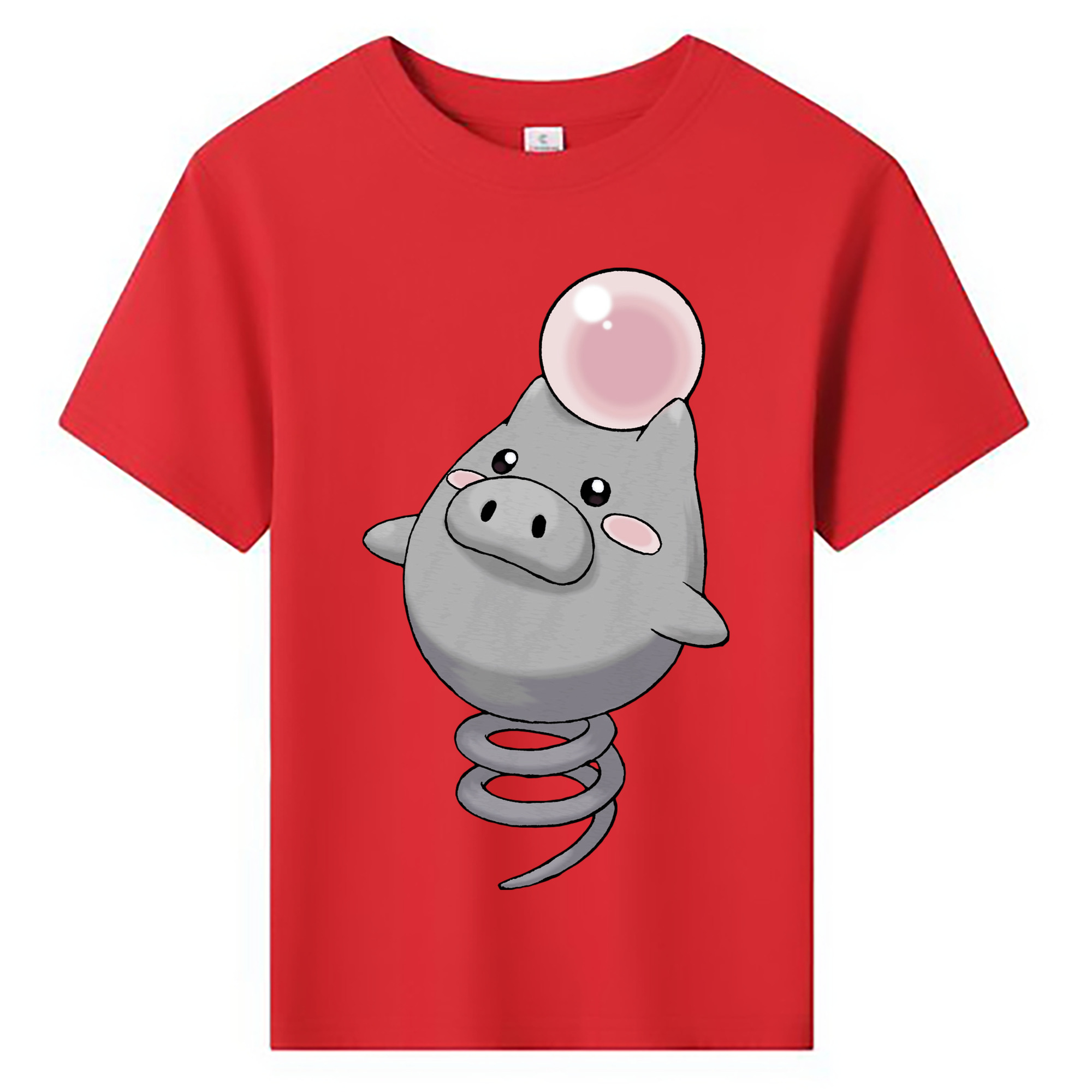 （画像用） ポケットモンスター Pokémon 綿100％キッズTシャツ（フロントプリント）