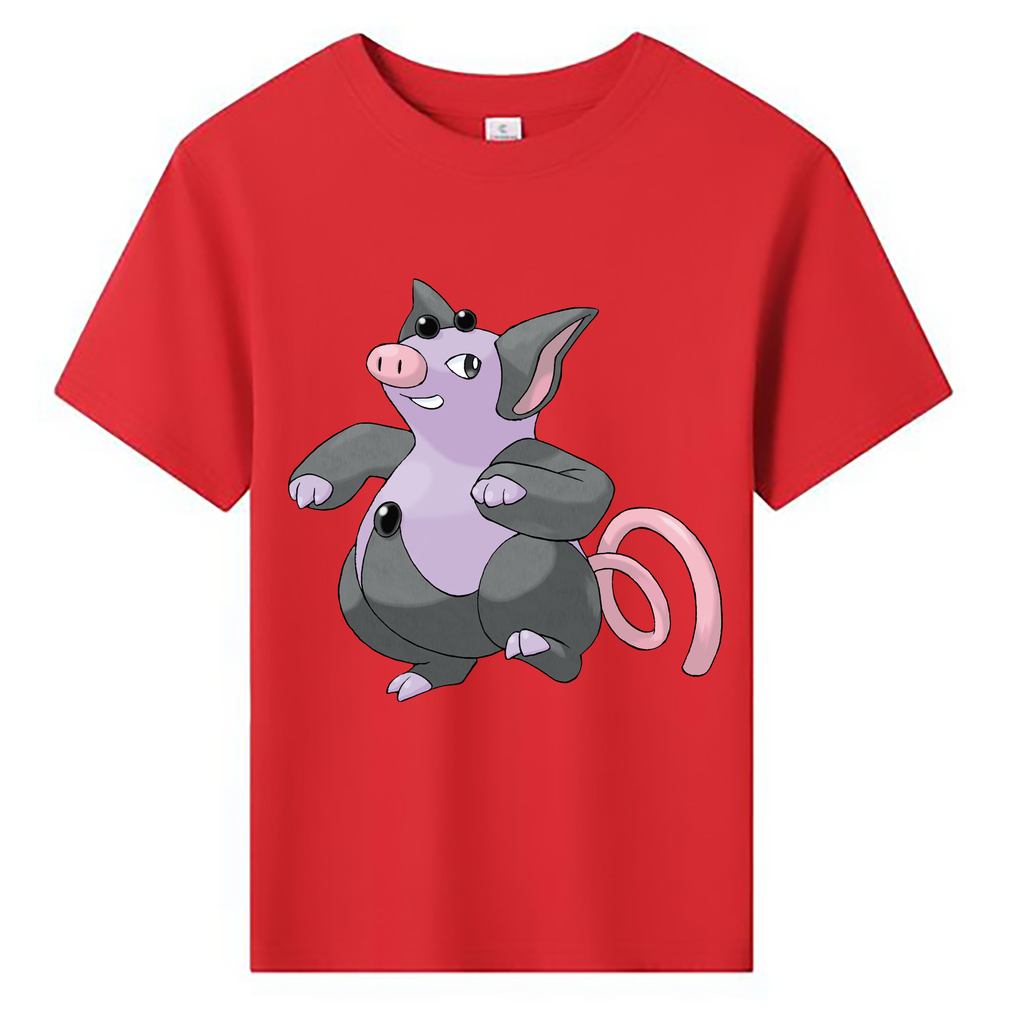 （画像用） ポケットモンスター Pokémon 綿100％キッズTシャツ（フロントプリント）
