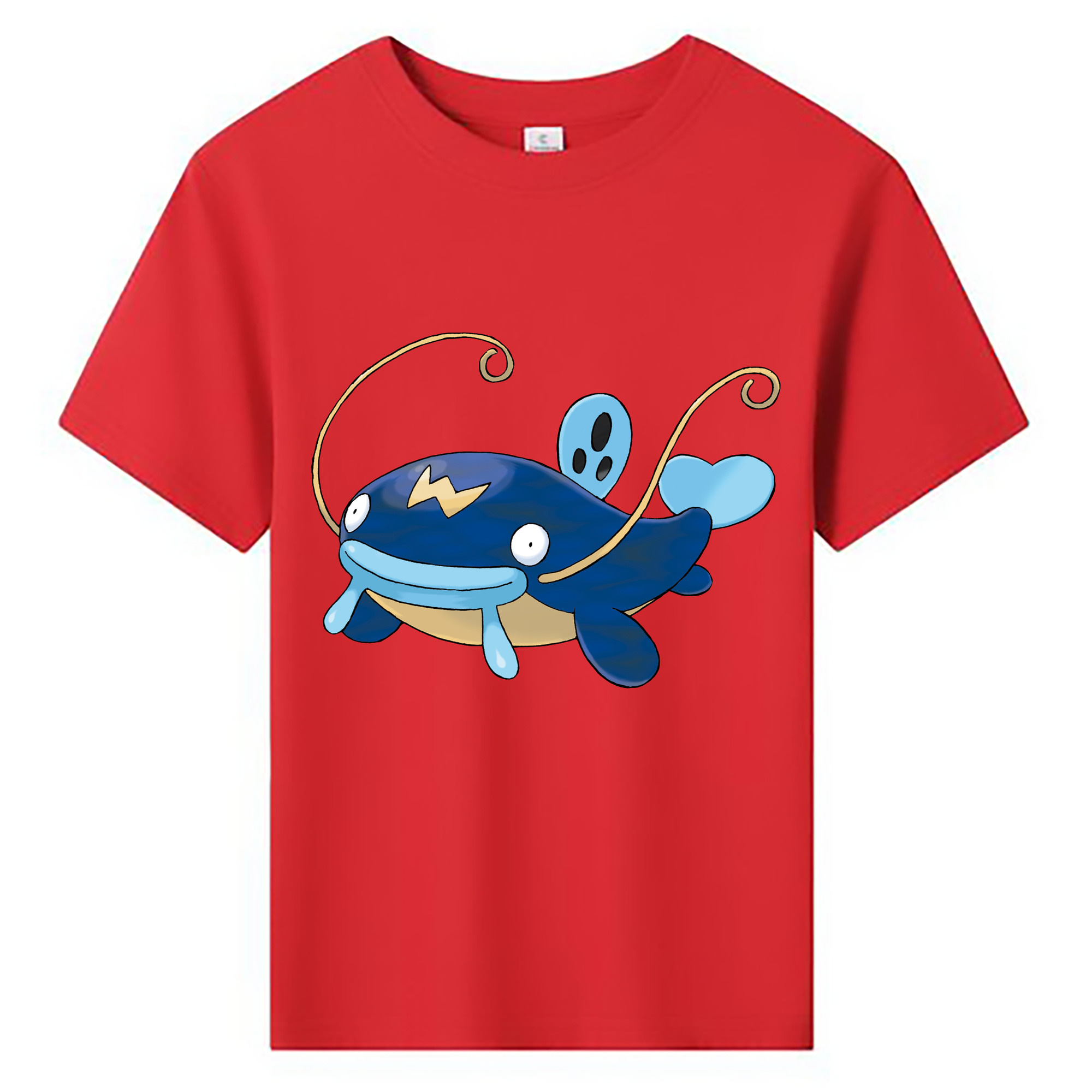 （画像用） ポケットモンスター Pokémon 綿100％キッズTシャツ（フロントプリント）