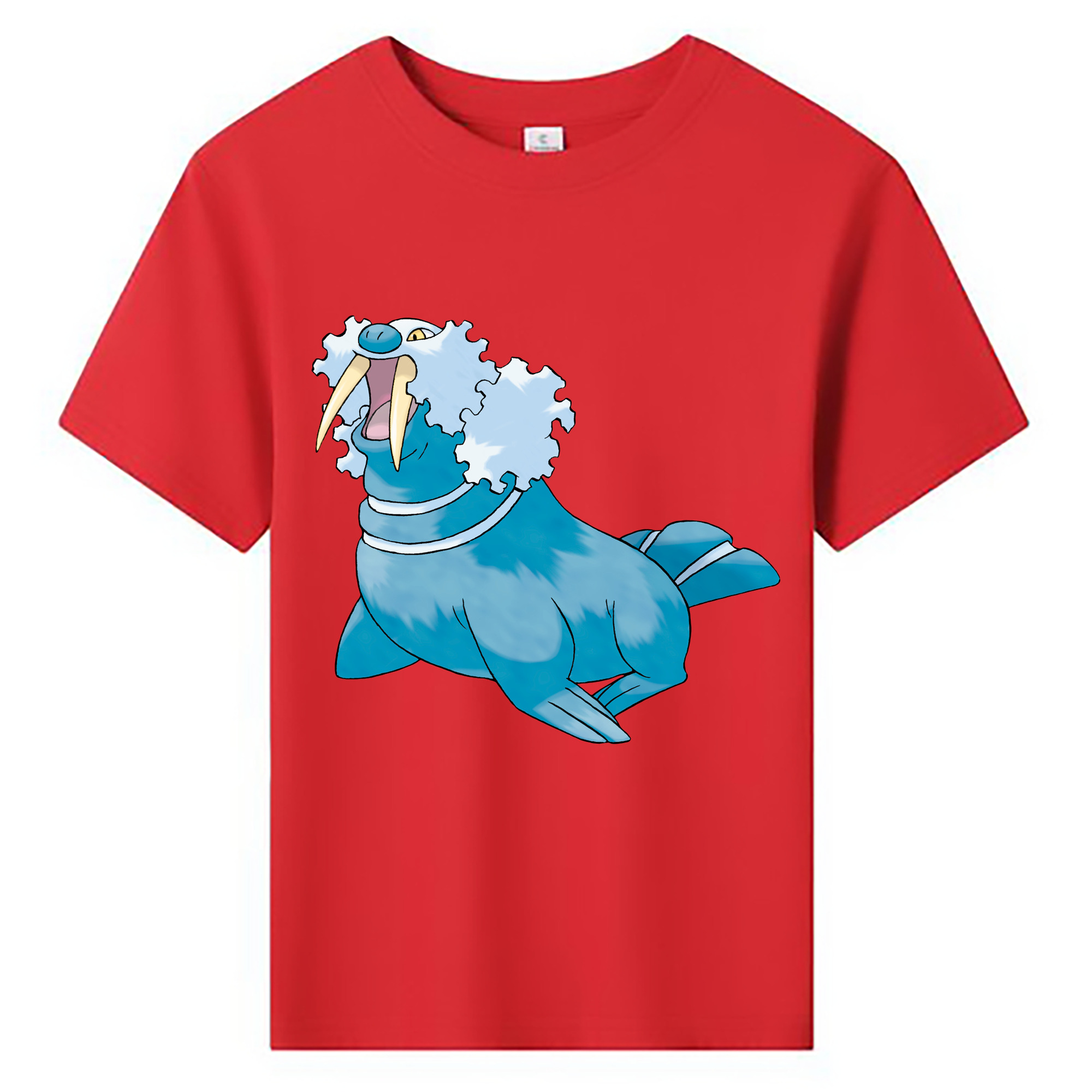 （画像用） ポケットモンスター Pokémon 綿100％キッズTシャツ（フロントプリント）