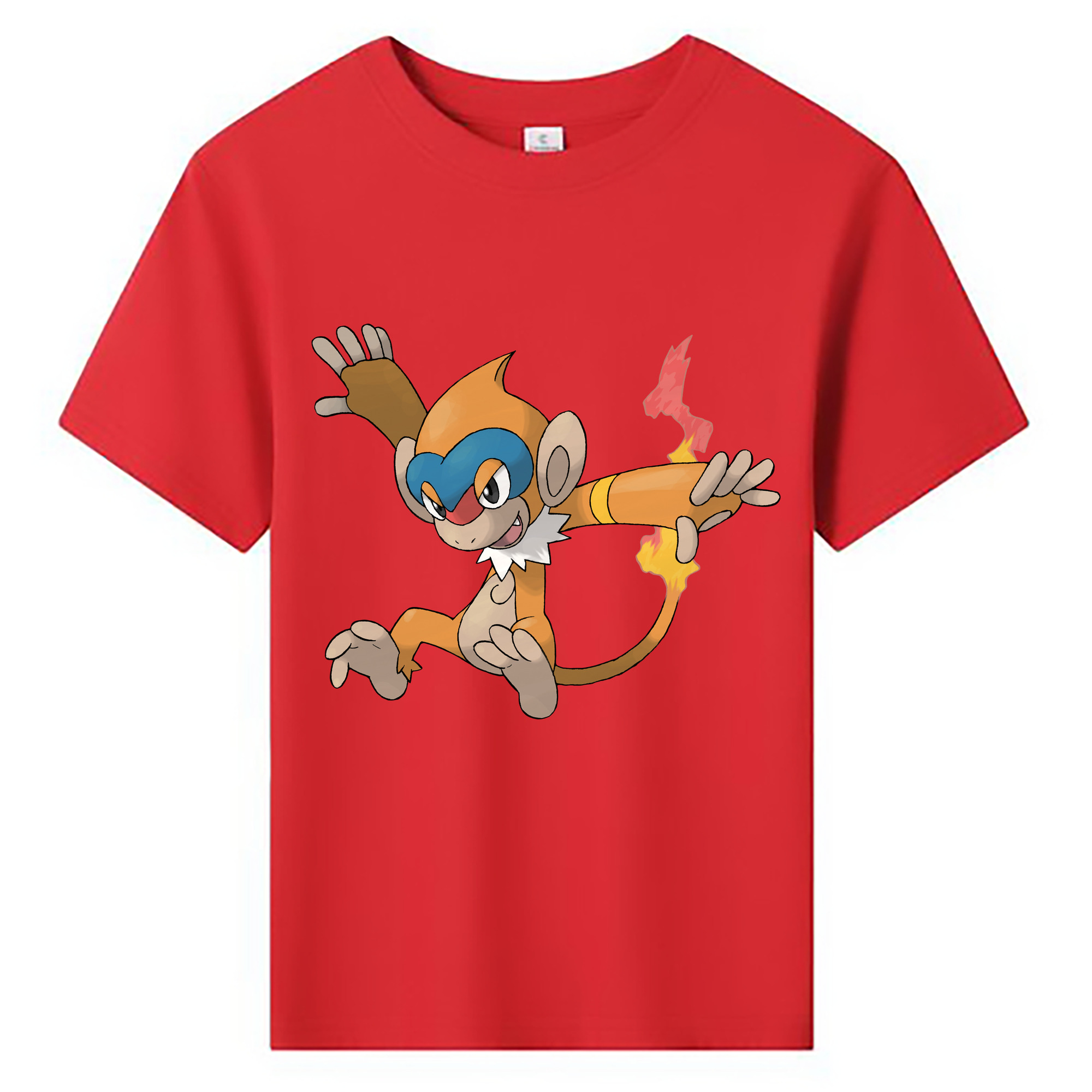 （画像用） ポケットモンスター Pokémon 綿100％キッズTシャツ（フロントプリント）