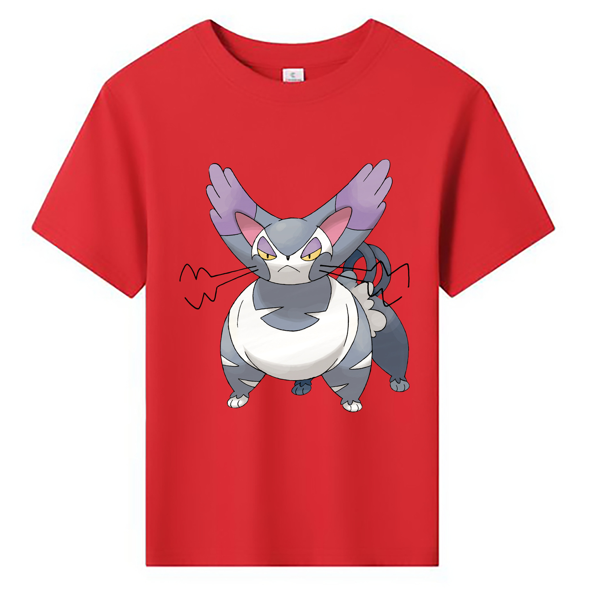 （画像用） ポケットモンスター Pokémon 綿100％キッズTシャツ（フロントプリント）