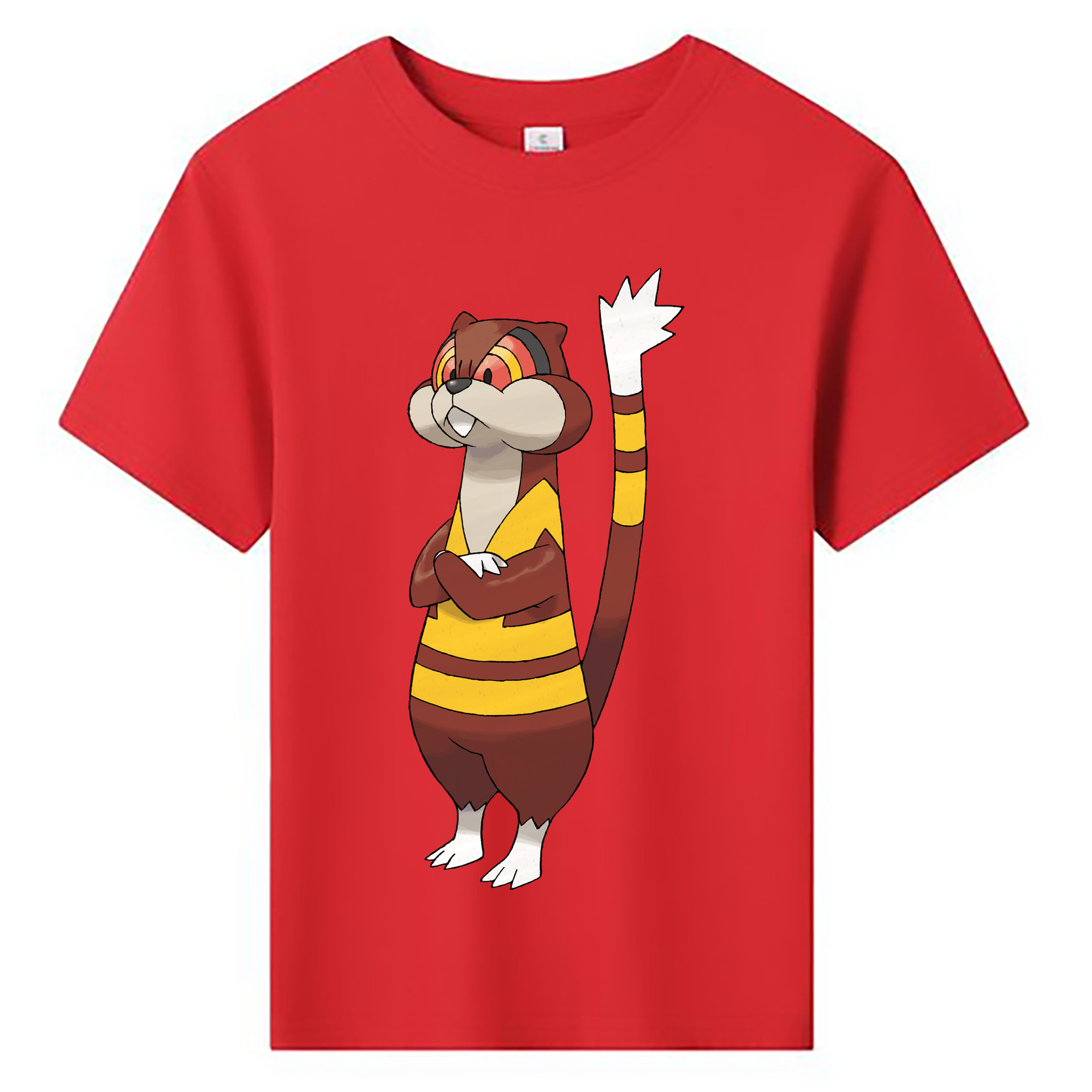 （画像用） ポケットモンスター Pokémon 綿100％キッズTシャツ（フロントプリント）