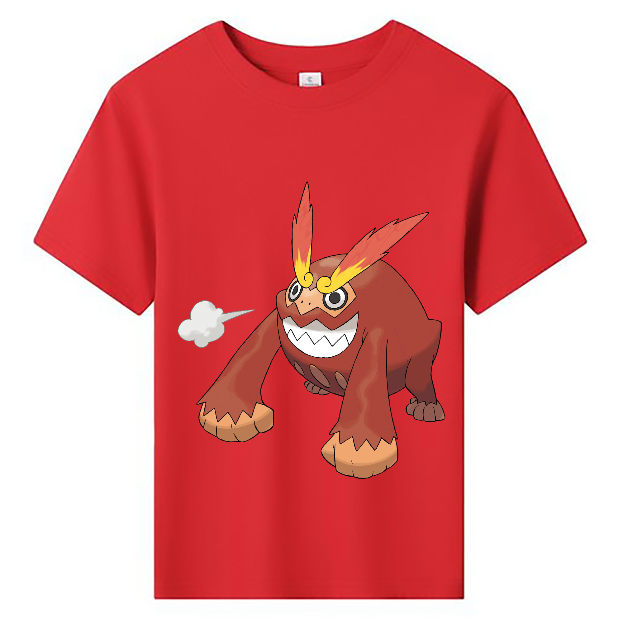 （画像用） ポケットモンスター Pokémon 綿100％キッズTシャツ（フロントプリント）