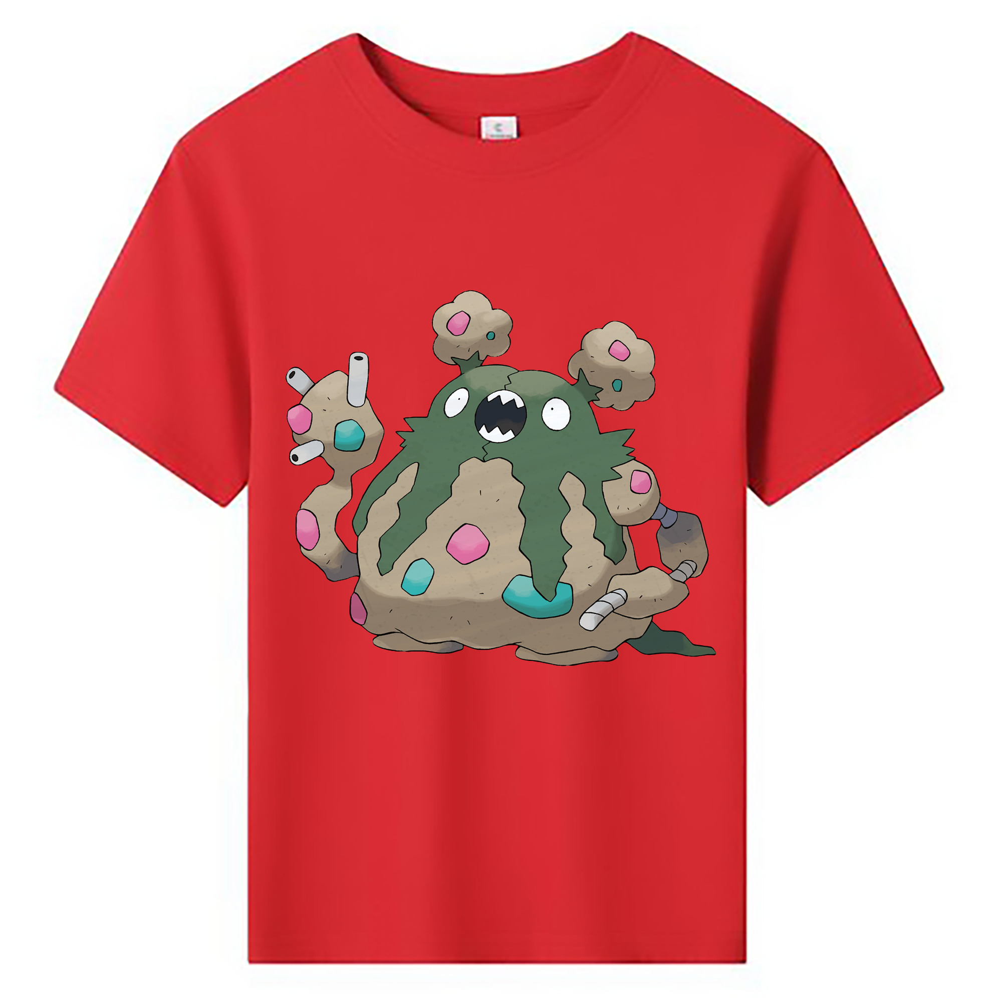 （画像用） ポケットモンスター Pokémon 綿100％キッズTシャツ（フロントプリント）