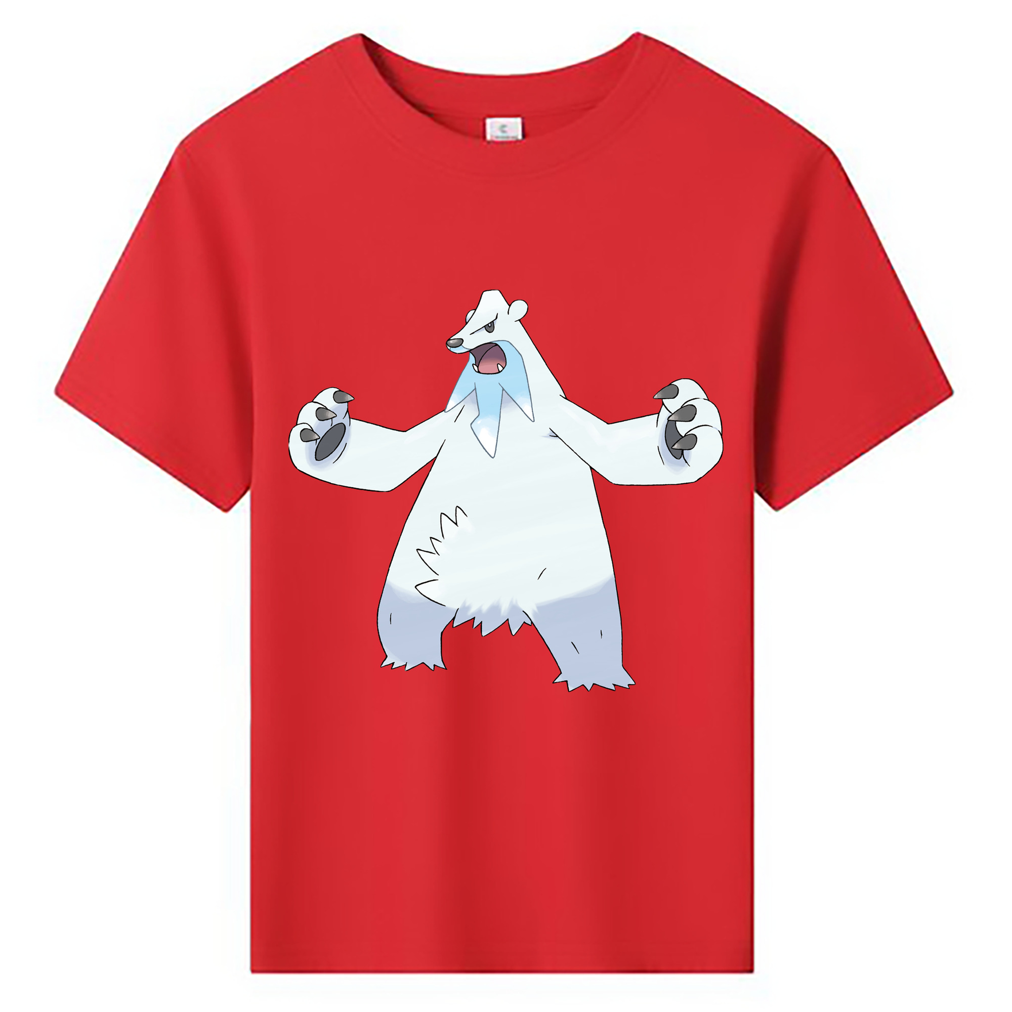 （画像用） ポケットモンスター Pokémon 綿100％キッズTシャツ（フロントプリント）