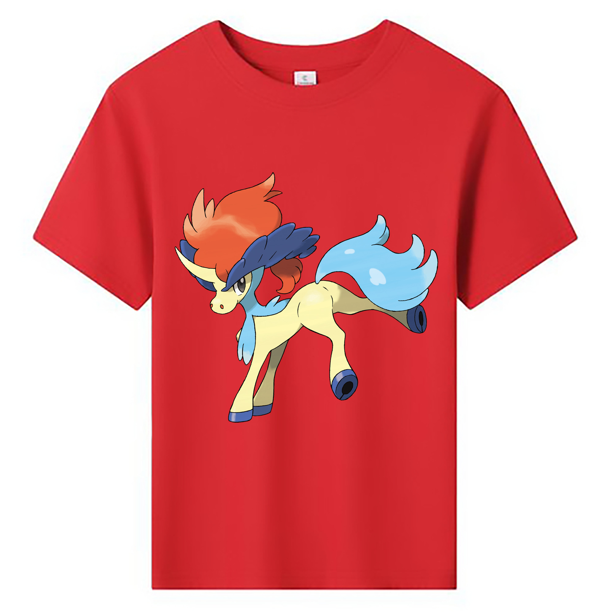 （画像用） ポケットモンスター Pokémon 綿100％キッズTシャツ（フロントプリント）