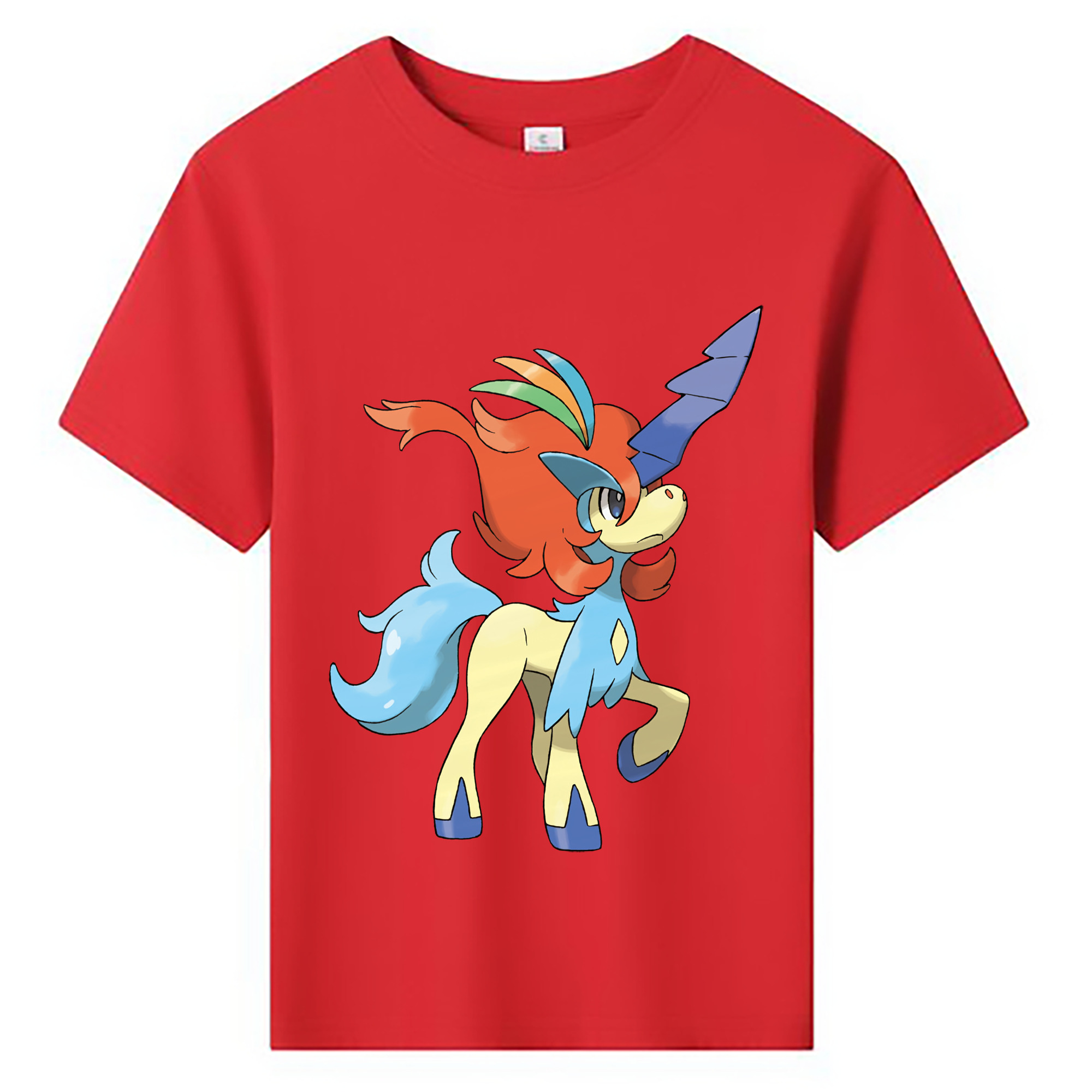 （画像用） ポケットモンスター Pokémon 綿100％キッズTシャツ（フロントプリント）