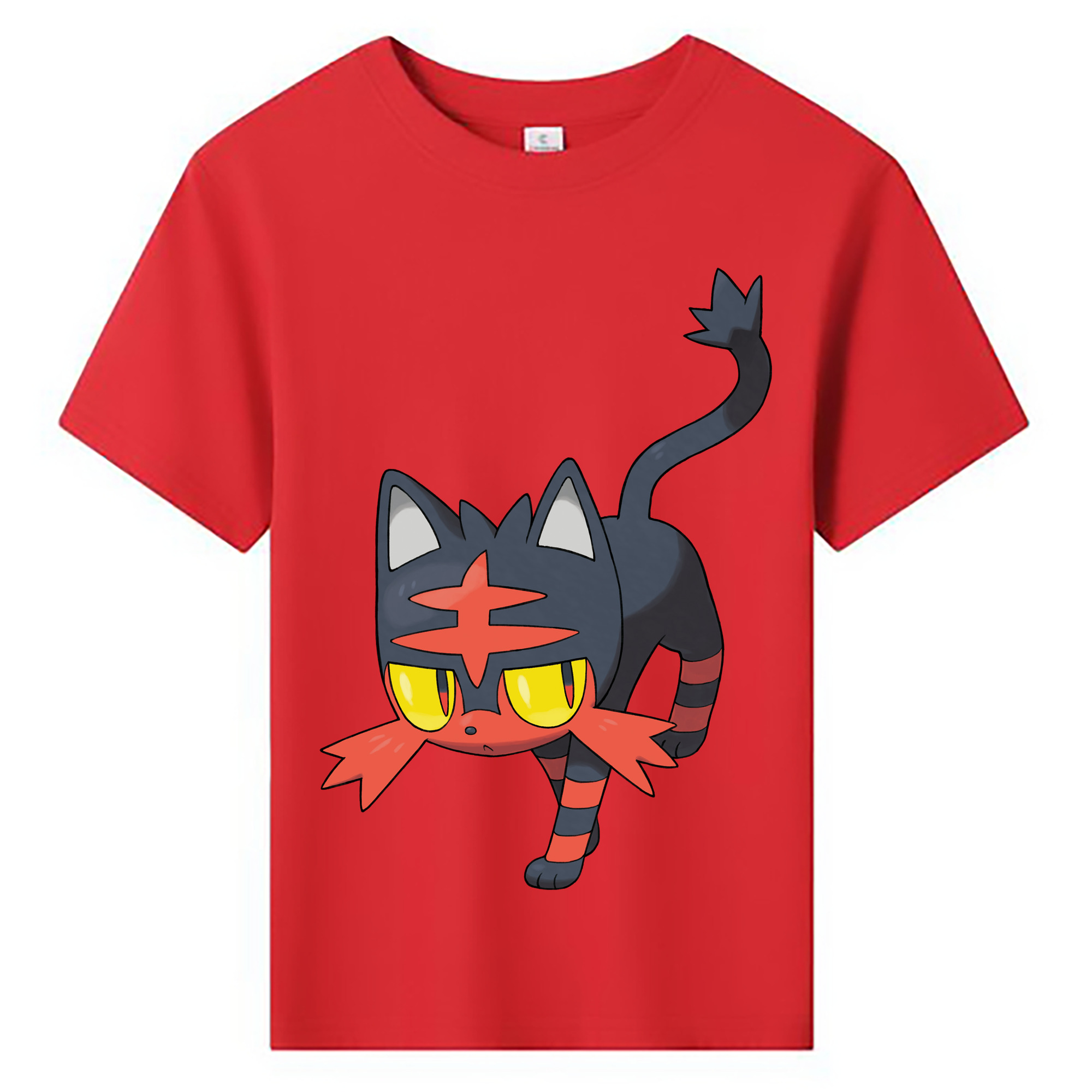 （画像用） ポケットモンスター Pokémon 綿100％キッズTシャツ（フロントプリント）