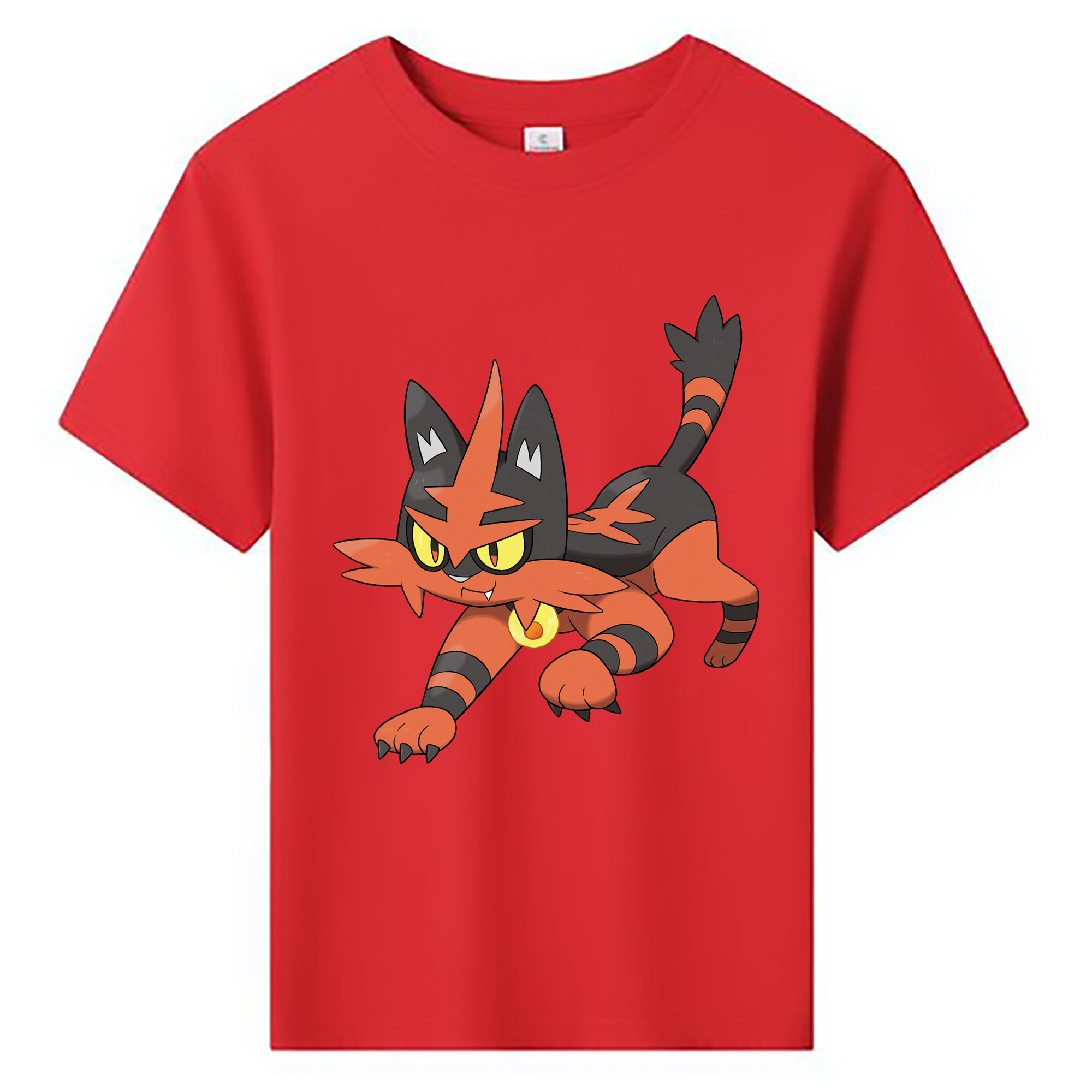 （画像用） ポケットモンスター Pokémon 綿100％キッズTシャツ（フロントプリント）
