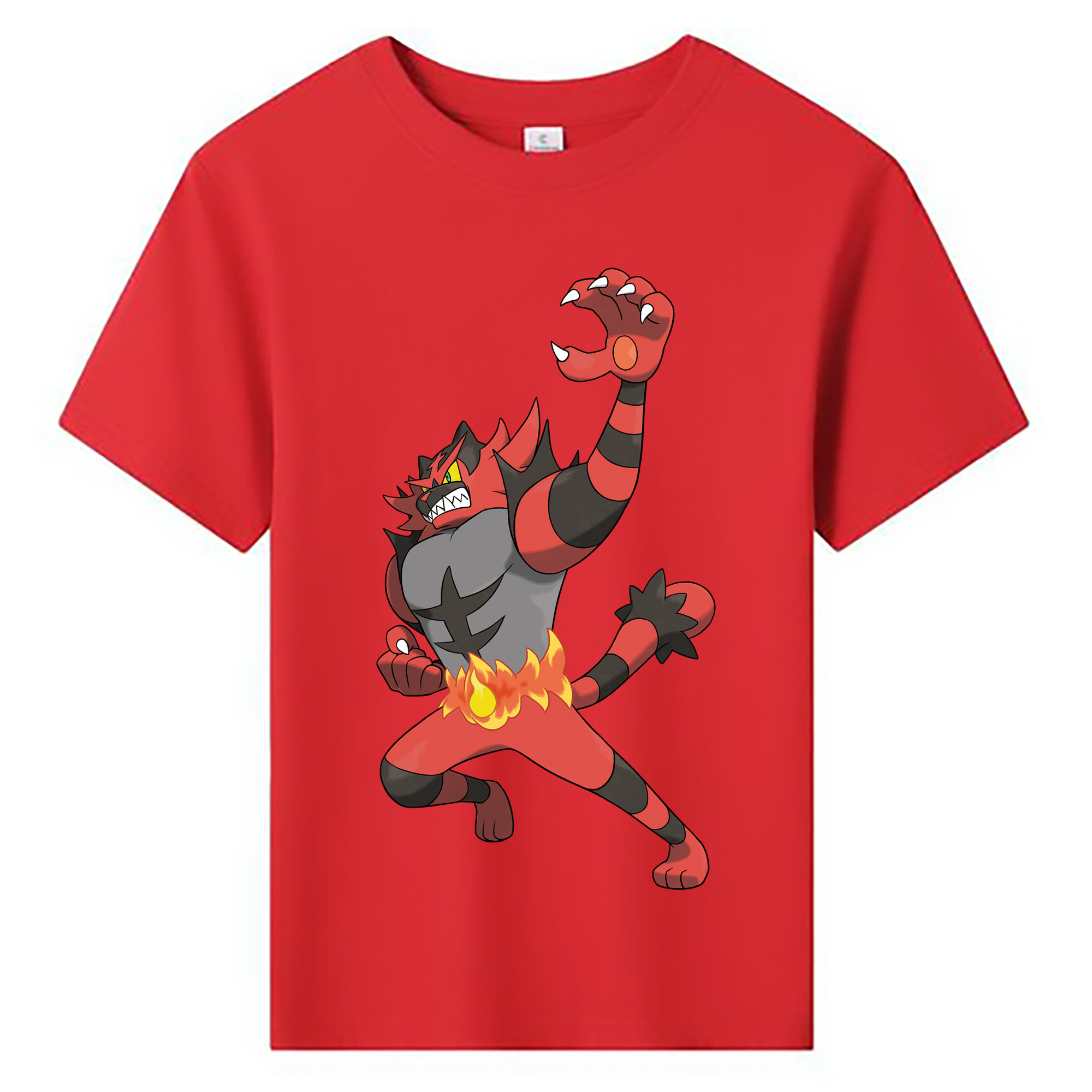 （画像用） ポケットモンスター Pokémon 綿100％キッズTシャツ（フロントプリント）
