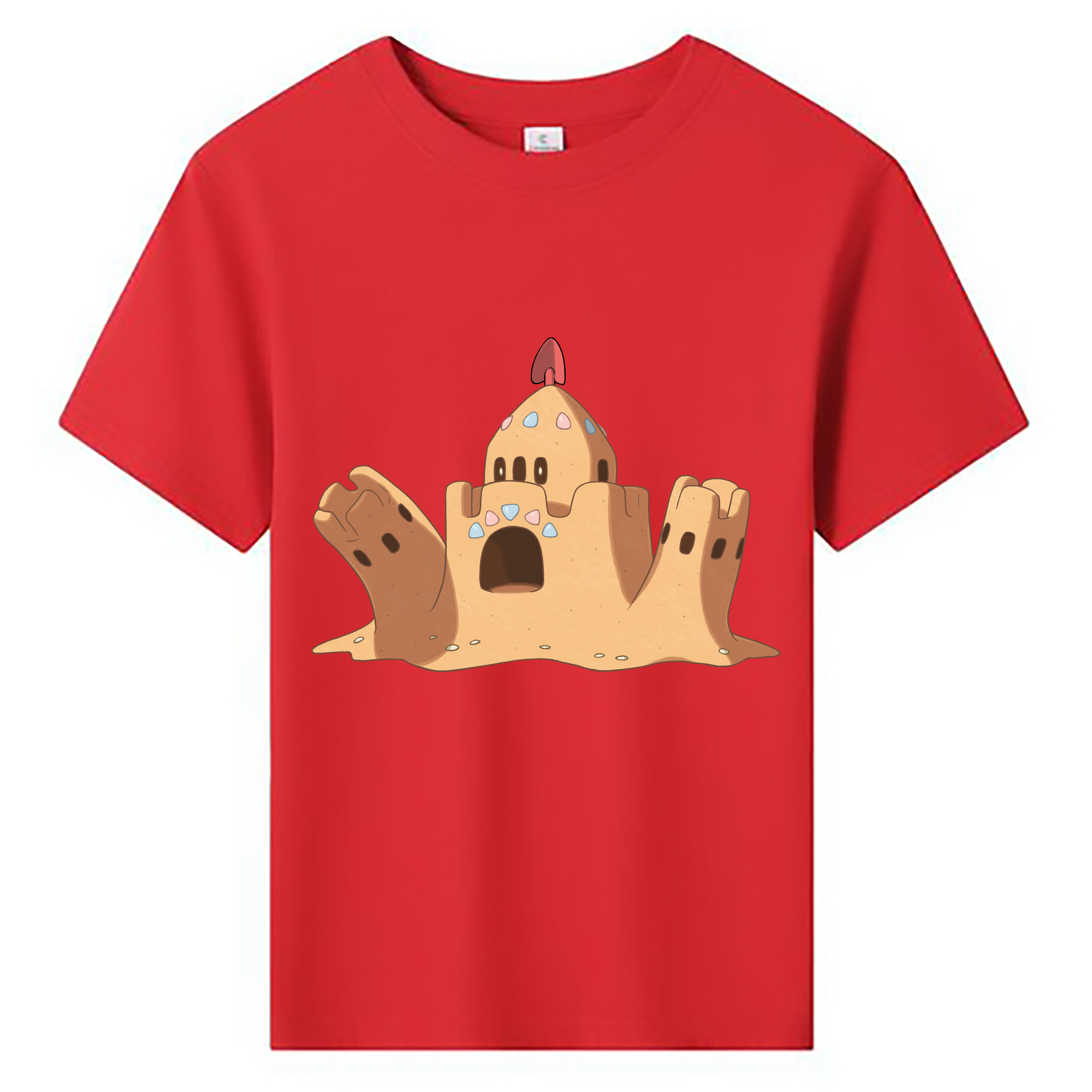 （画像用） ポケットモンスター Pokémon 綿100％キッズTシャツ（フロントプリント）