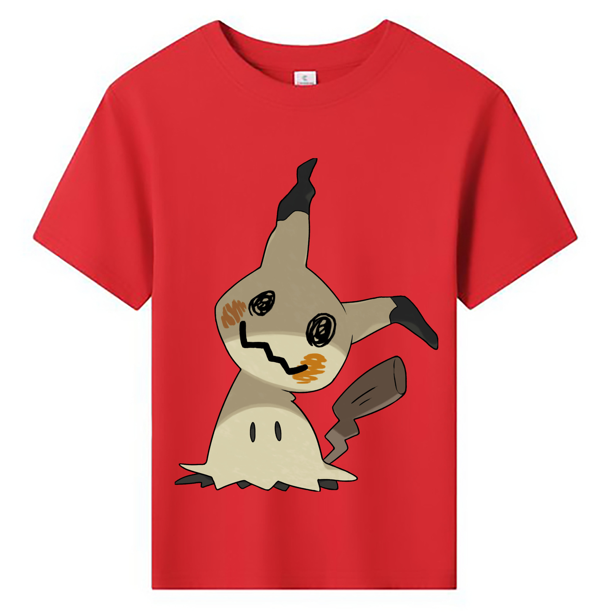 （画像用） ポケットモンスター Pokémon 綿100％キッズTシャツ（フロントプリント）