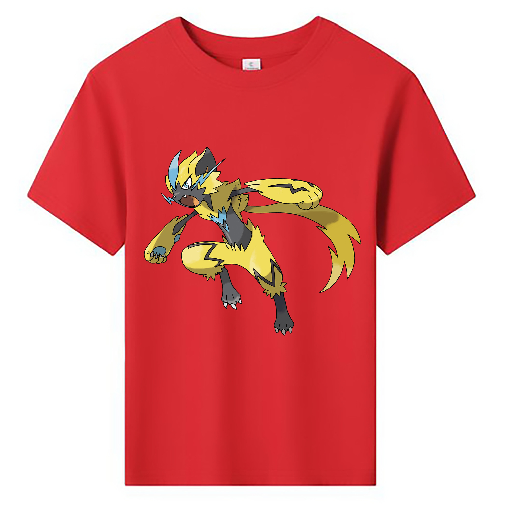 （画像用） ポケットモンスター Pokémon 綿100％キッズTシャツ（フロントプリント）